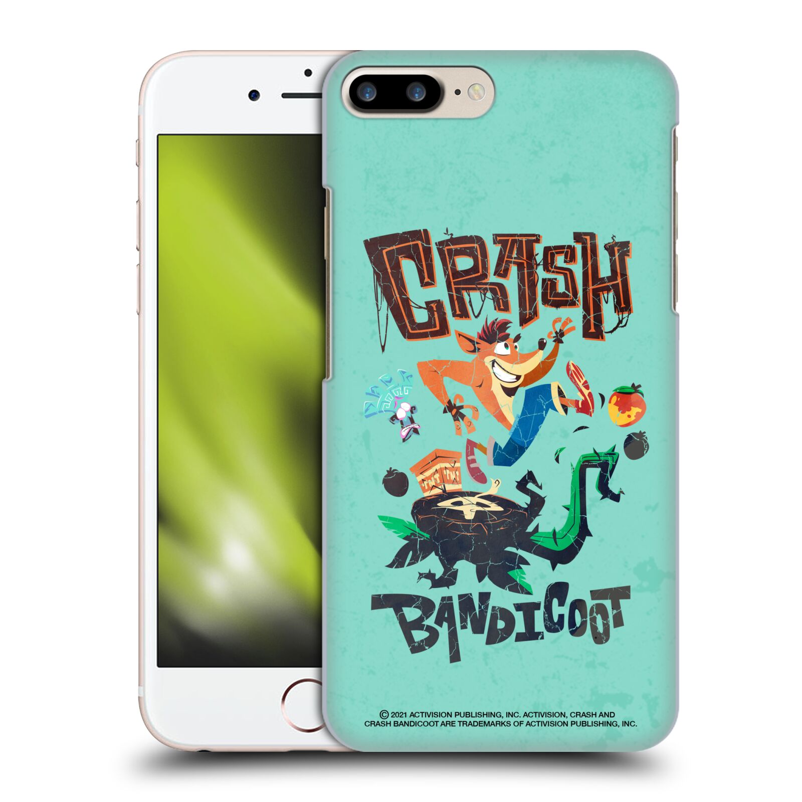 Zadní obal pro mobil Apple Iphone 7+ /  8+ - HEAD CASE - Crash Bandicoot běh