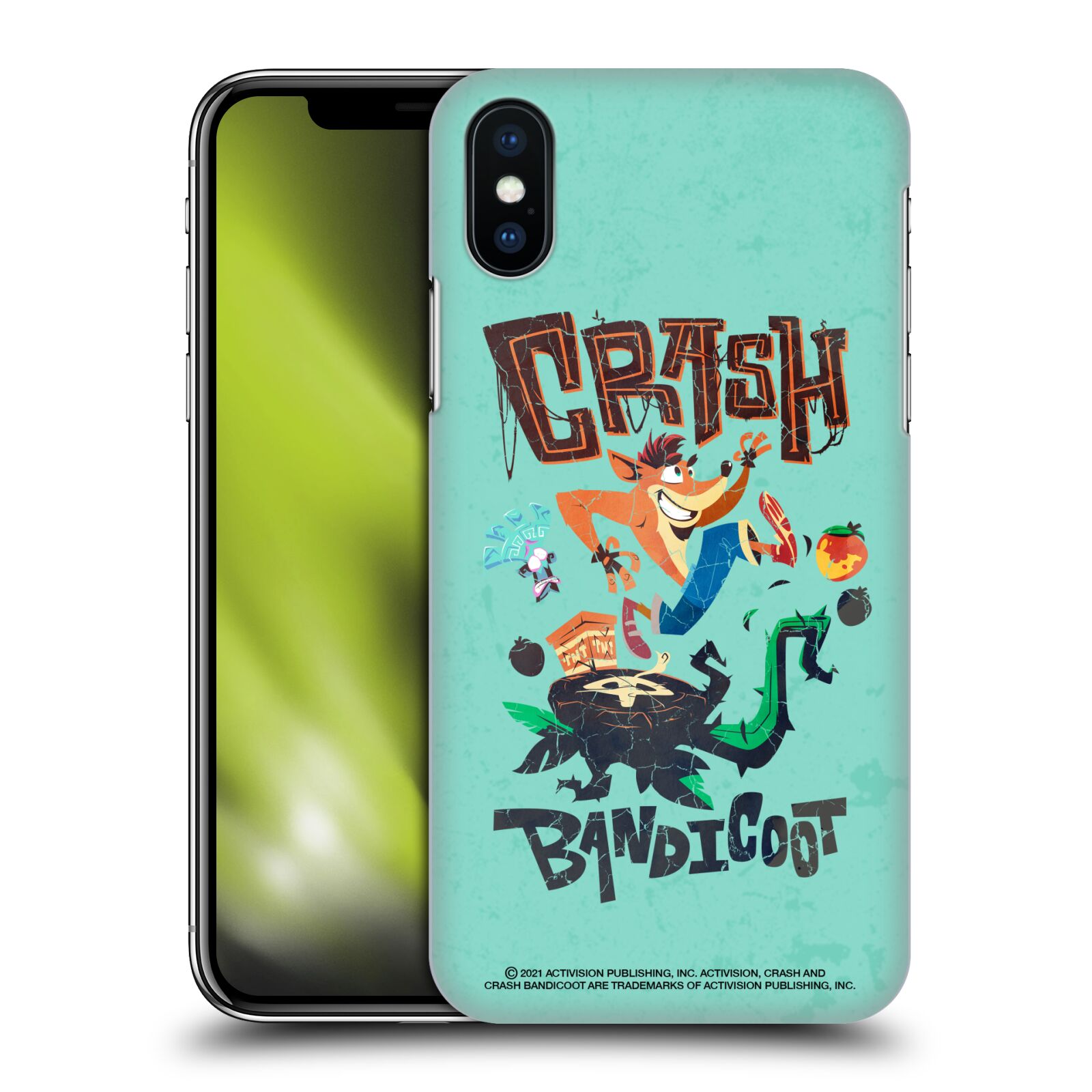 Zadní obal pro mobil Apple Iphone X / XS - HEAD CASE - Crash Bandicoot běh
