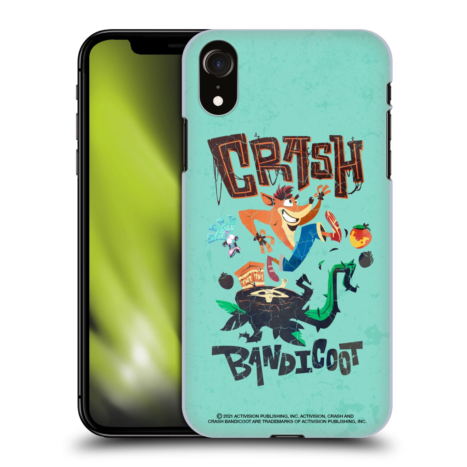Zadní obal pro mobil Apple Iphone XR - HEAD CASE - Crash Bandicoot běh