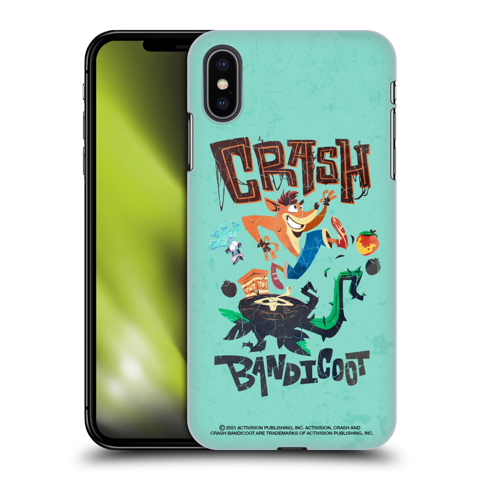 Zadní obal pro mobil Apple Iphone XS MAX - HEAD CASE - Crash Bandicoot běh