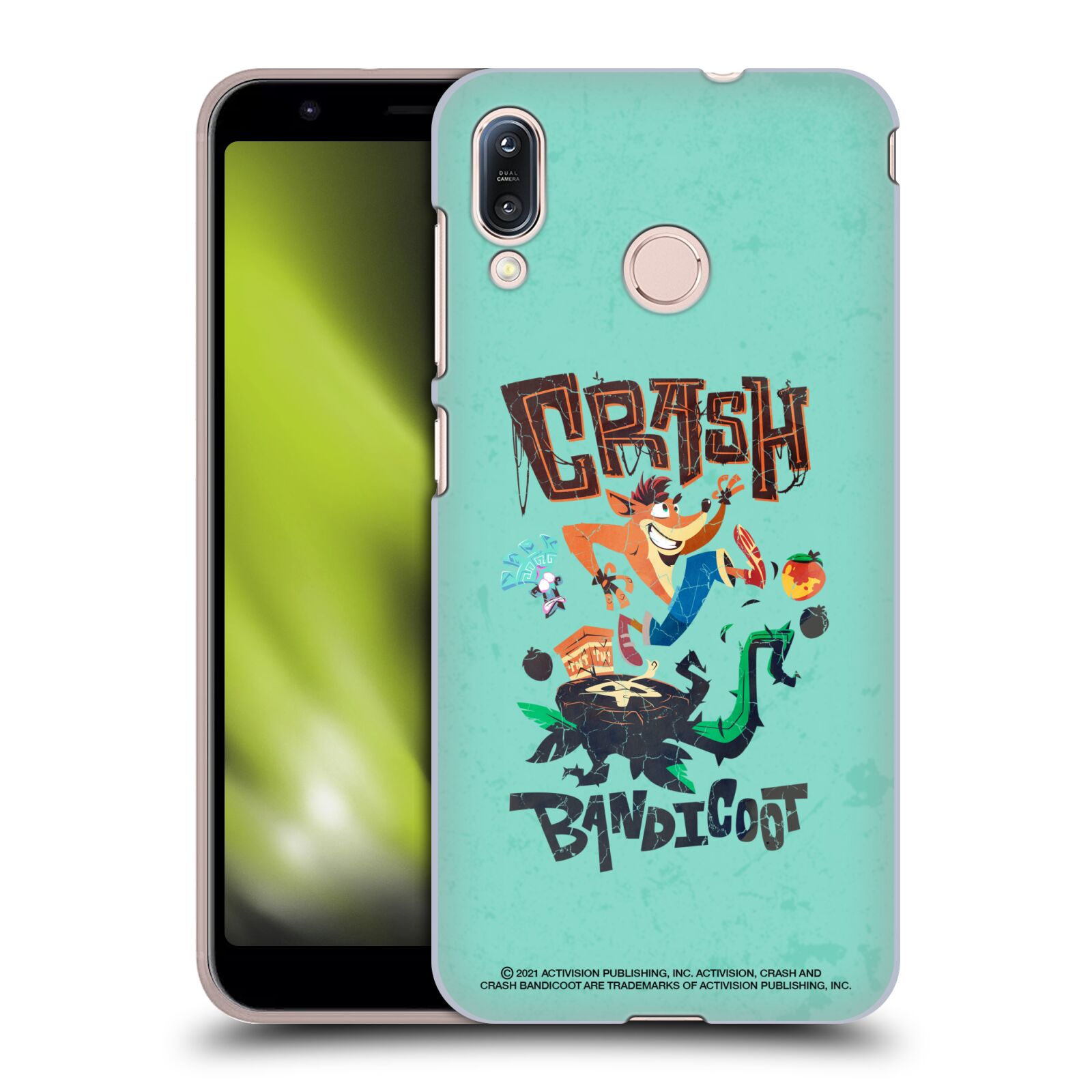 Zadní obal pro mobil Asus Zenfone Max (M1) ZB555KL - HEAD CASE - Crash Bandicoot běh