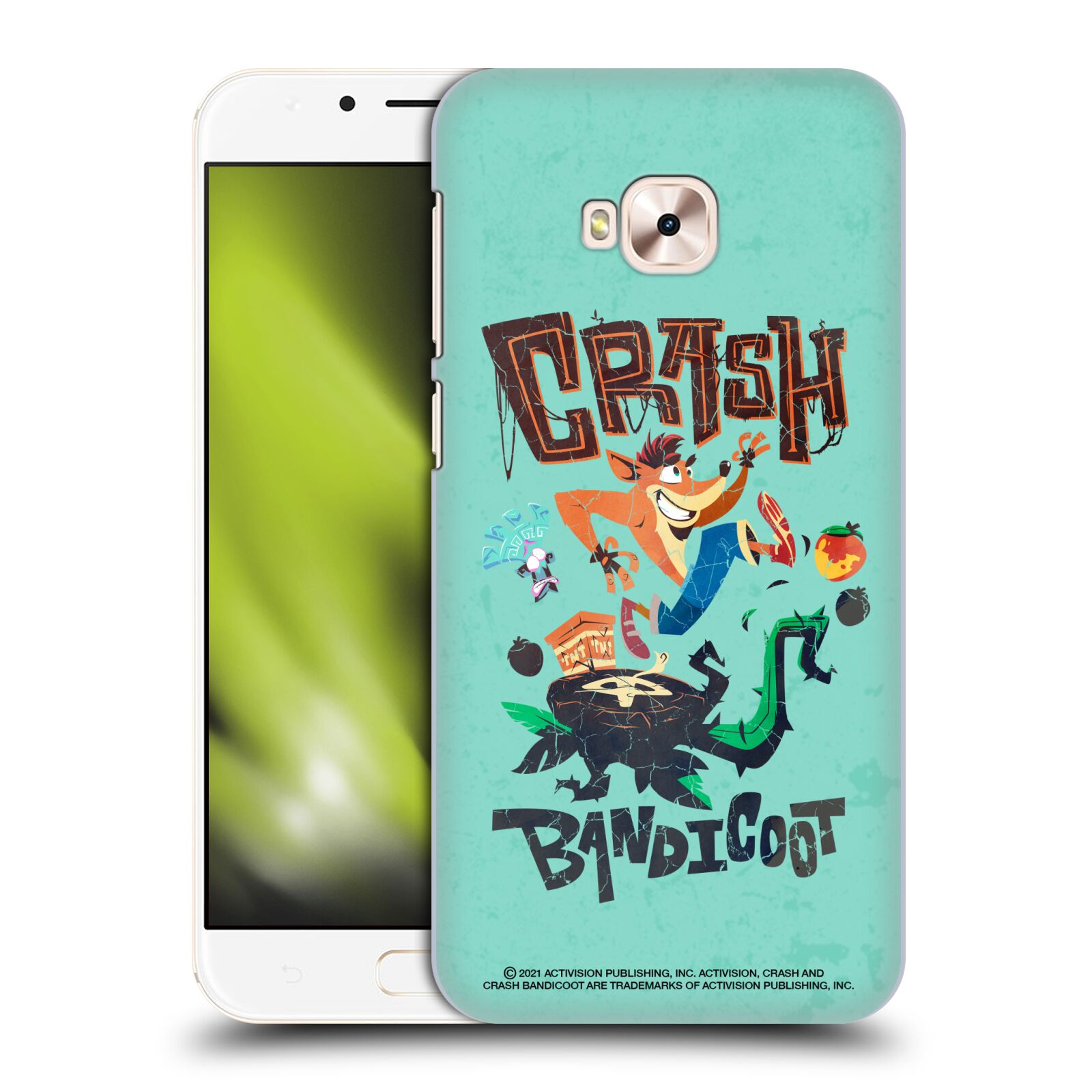 Zadní obal pro mobil Asus Zenfone 4 Selfie Pro ZD552KL - HEAD CASE - Crash Bandicoot běh