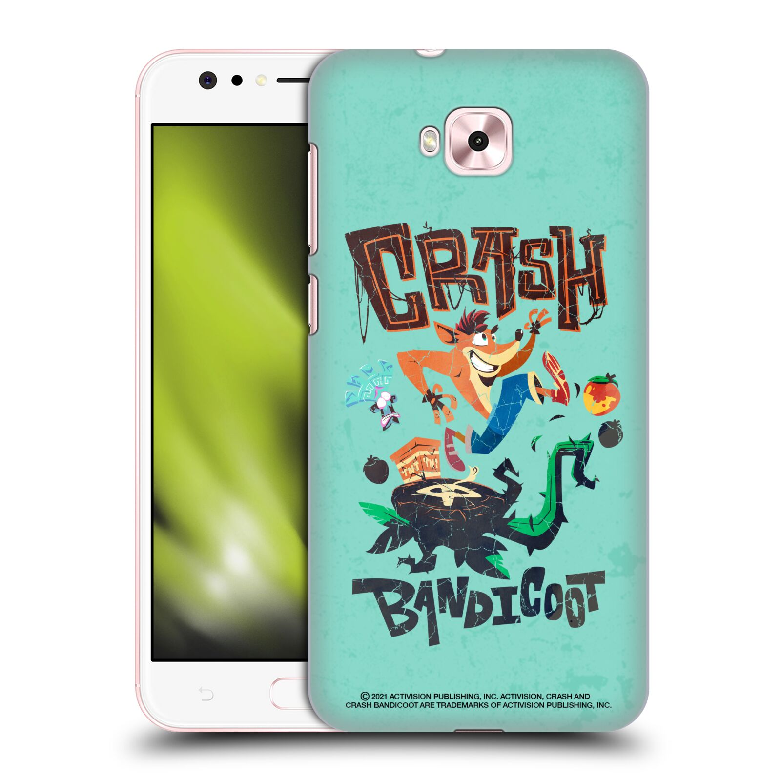 Zadní obal pro mobil Asus Zenfone 4 Selfie ZD553KL - HEAD CASE - Crash Bandicoot běh