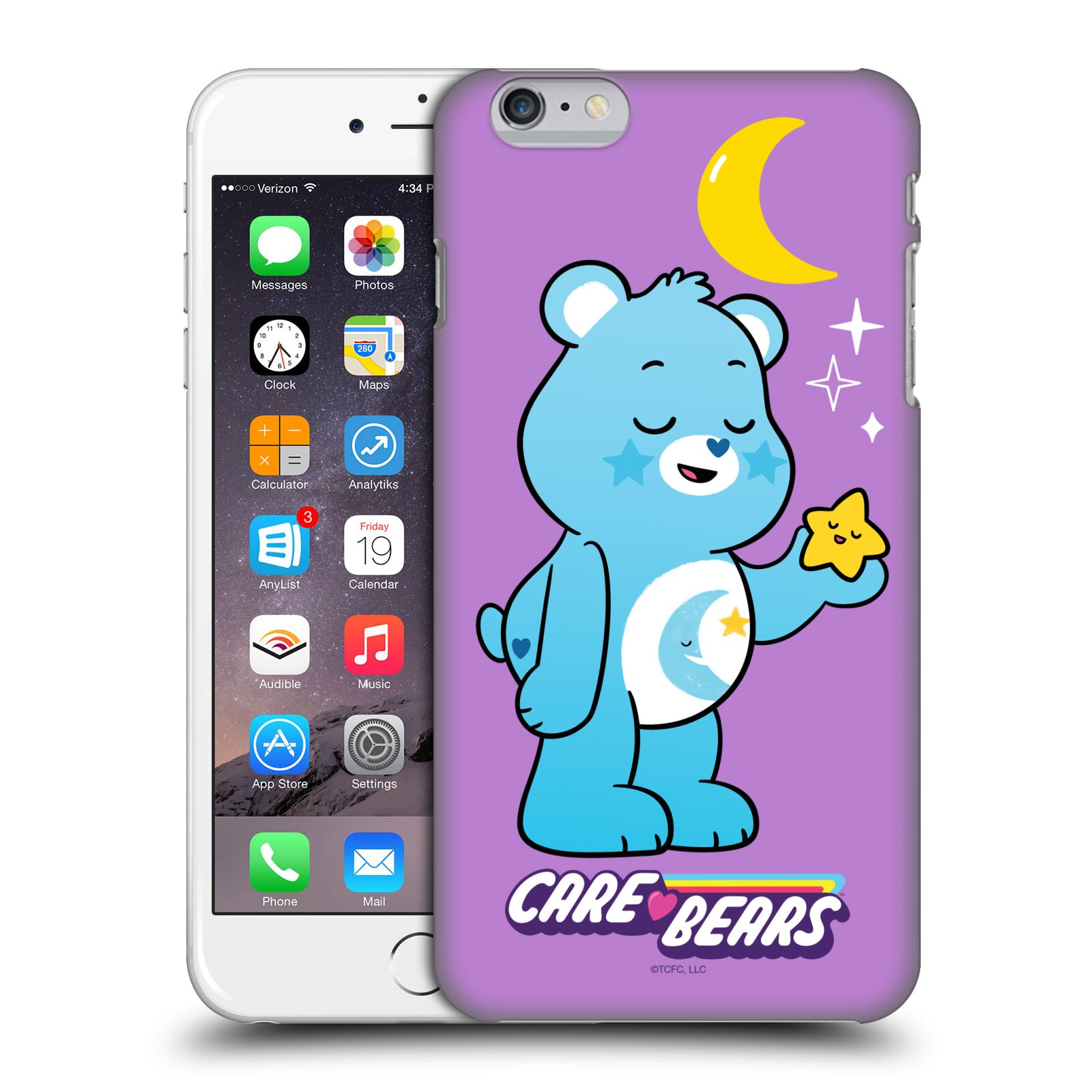Zadní obal pro mobil Apple Iphone 6 PLUS / 6S PLUS - HEAD CASE - Pohádka - Starostliví medvídci - spánek