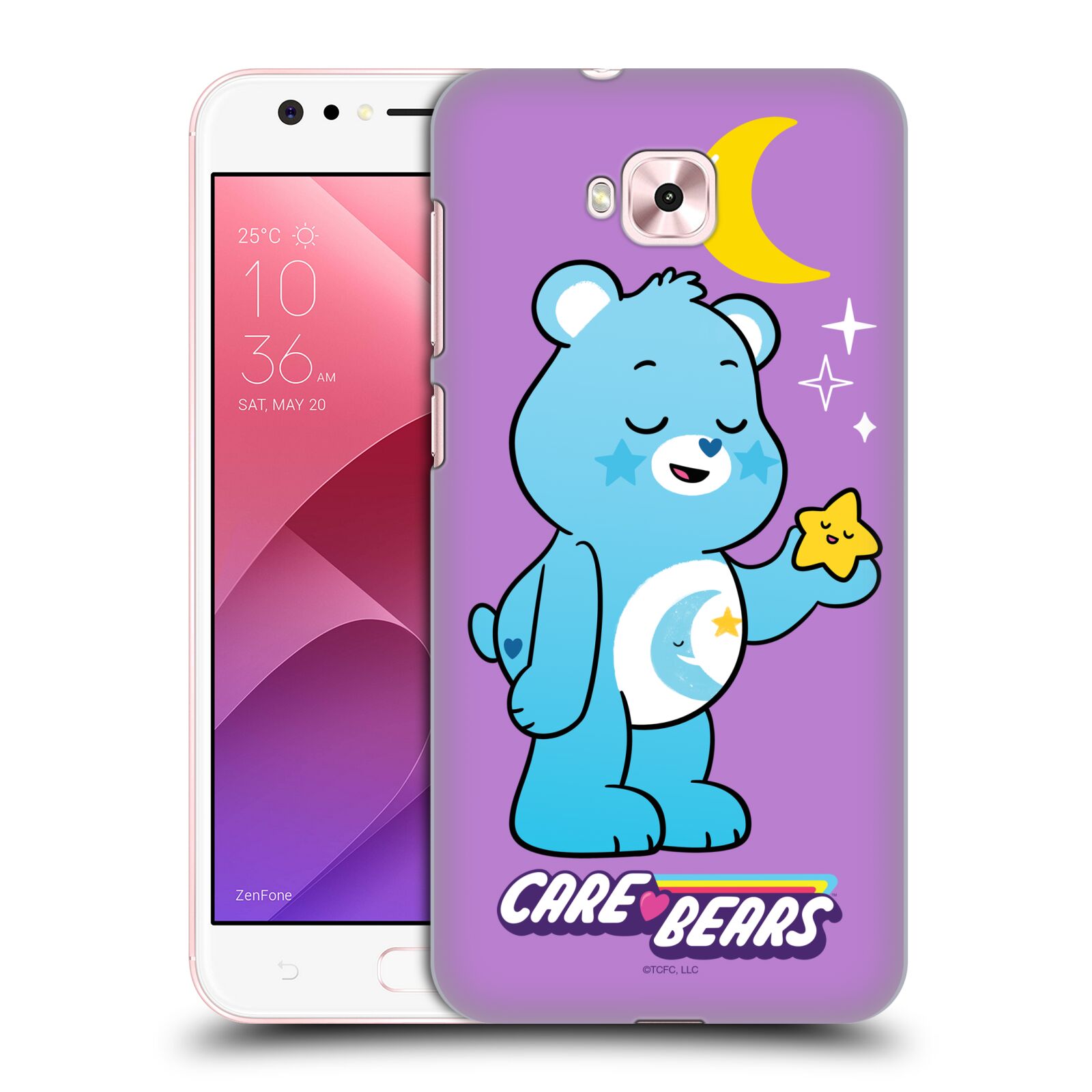 Zadní obal pro mobil Asus Zenfone 4 Selfie ZD553KL - HEAD CASE - Pohádka - Starostliví medvídci - spánek