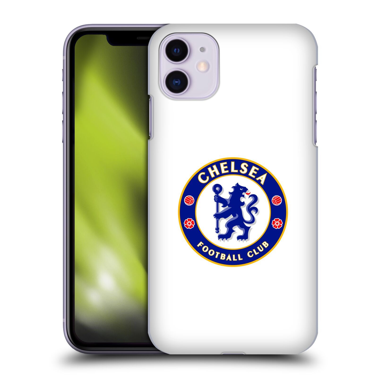 Zadní obal pro mobil Apple Iphone 11 - HEAD CASE - Fotbalové kluby - Chelsea bílé pozadí