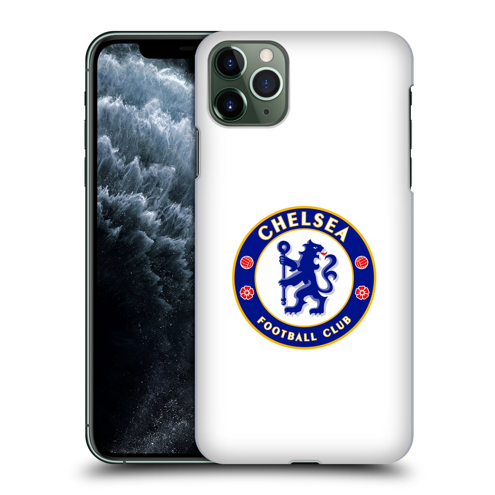 Zadní obal pro mobil Apple Iphone 11 PRO MAX - HEAD CASE - Fotbalové kluby - Chelsea bílé pozadí