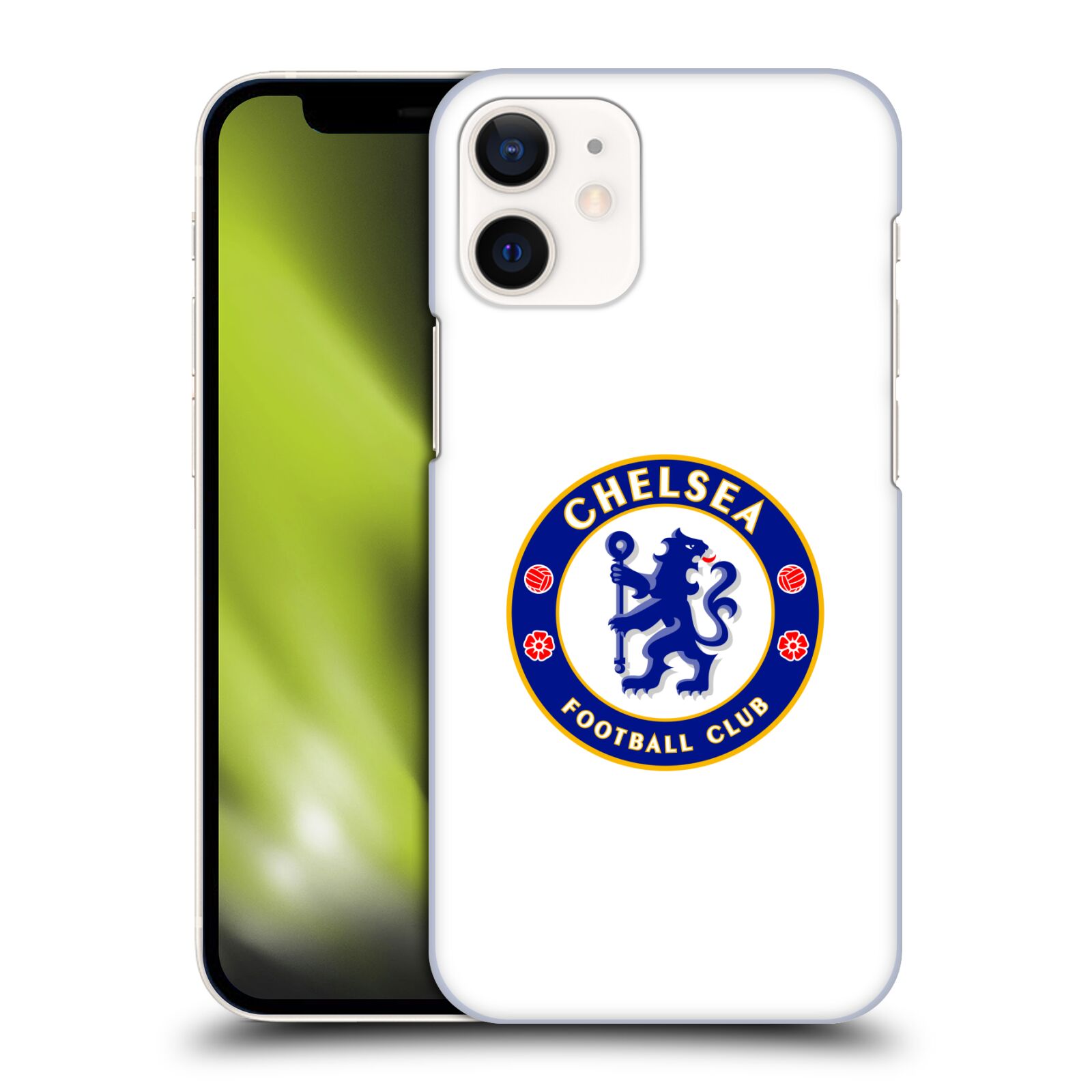 Zadní obal pro mobil Apple iPhone 12 MINI - HEAD CASE - Fotbalové kluby - Chelsea bílé pozadí