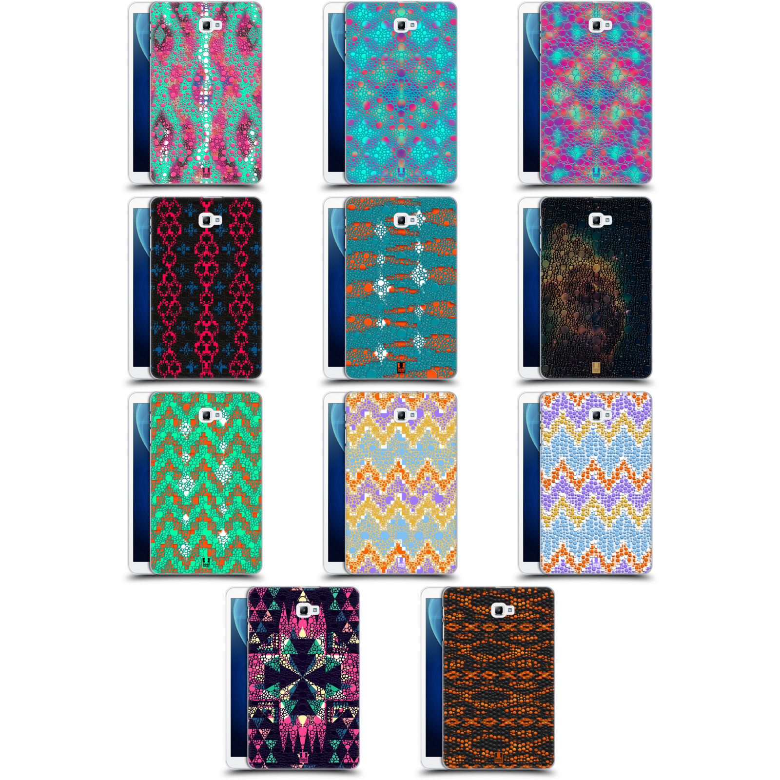 HEAD CASE DESIGNS CHAMELEON SKIN PATTERNS HARD BACK CASE FOR SAMSUNG