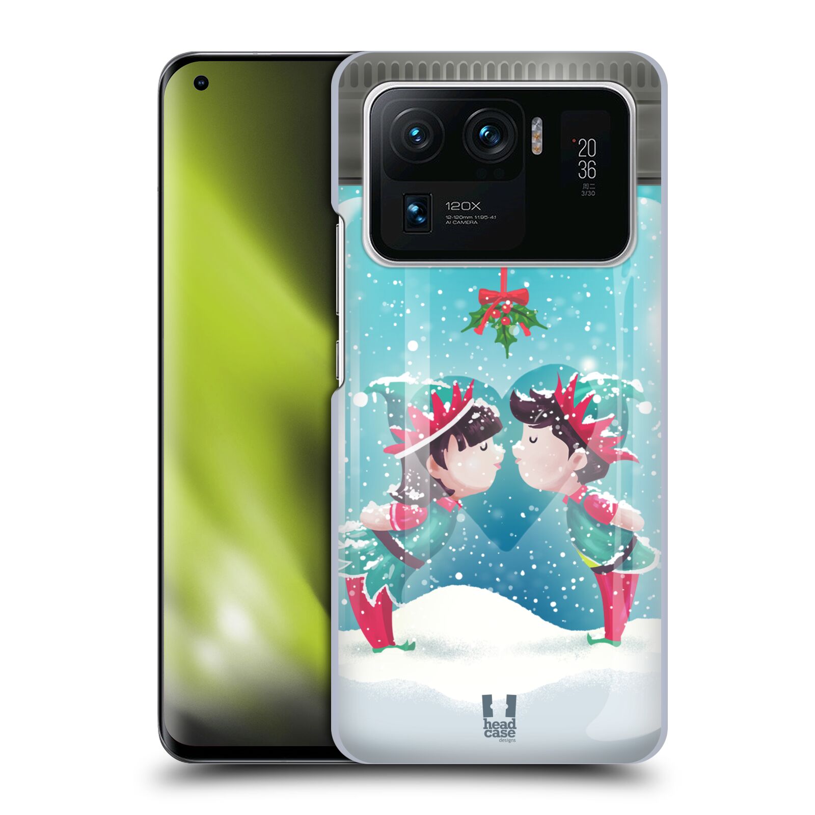 Pouzdro na mobil Xiaomi  Mi 11 ULTRA - HEAD CASE - Vánoční polibek