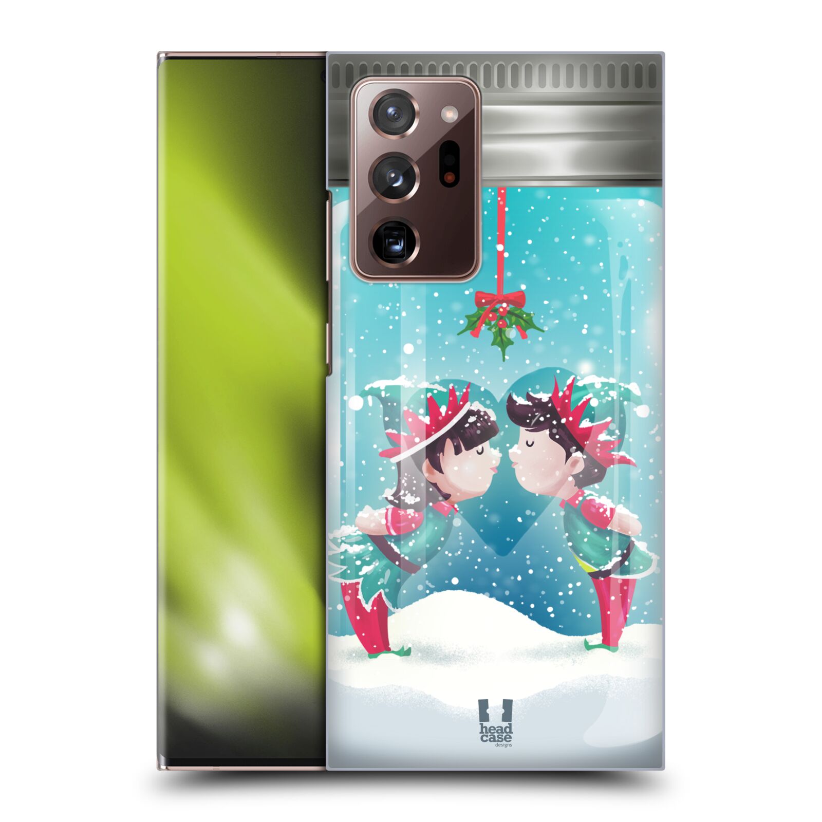 Pouzdro na mobil Samsung Galaxy Note 20 ULTRA - HEAD CASE - Vánoční polibek
