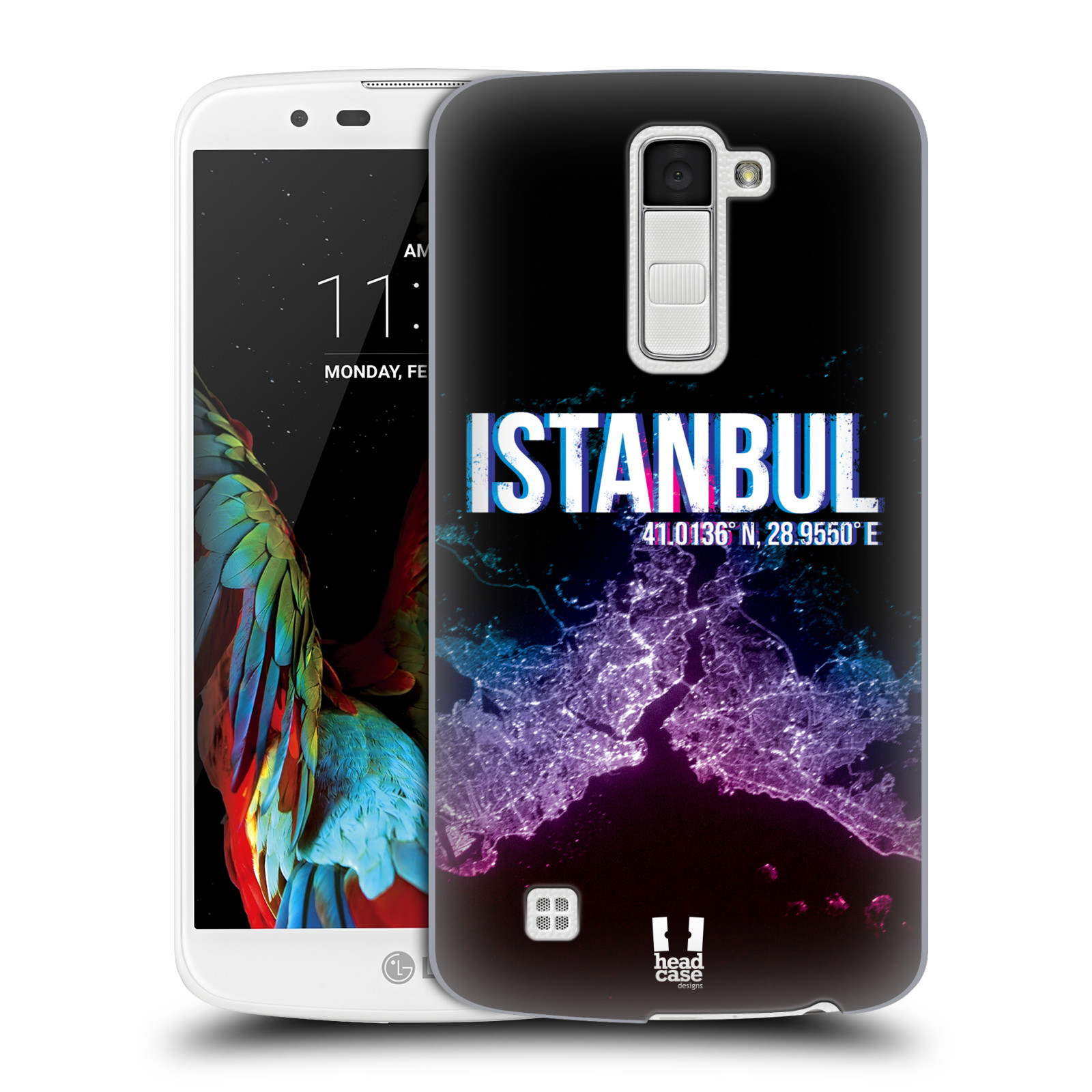 HEAD CASE plastový obal na mobil LG K10 vzor Světla známých měst, Satelitní snímky TURECKO, ISTANBUL