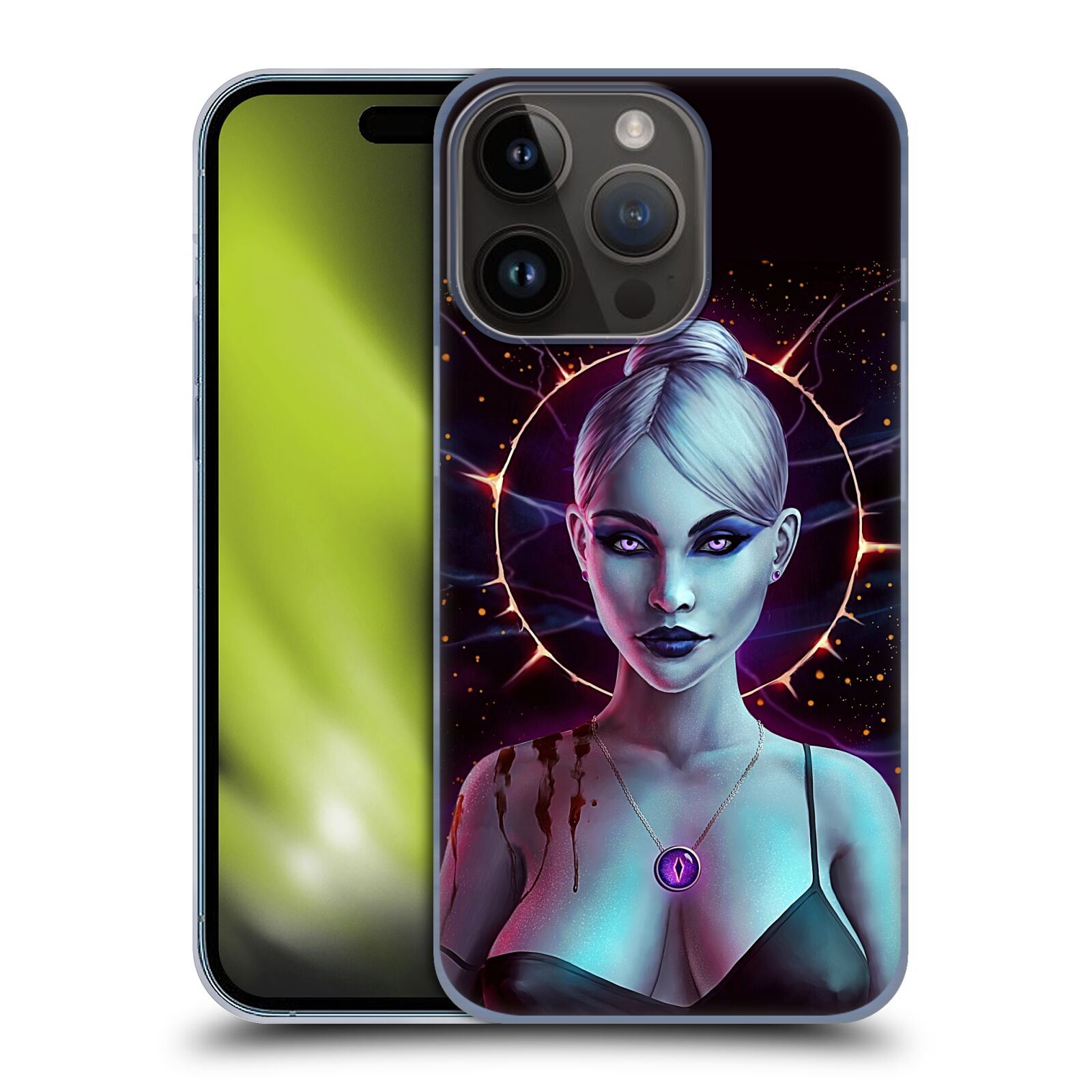 Plastový obal HEAD CASE na mobil Apple Iphone 15 Pro  - Christos Karapanos Fantasy - žena