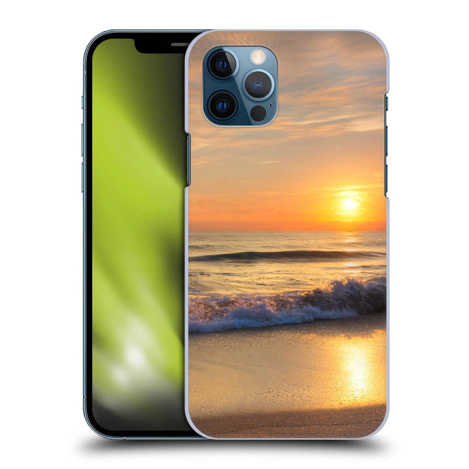 Zadní obal pro mobil Apple iPhone 12 / iPhone 12 Pro - HEAD CASE - Krásy přirody - Nádherná pláž