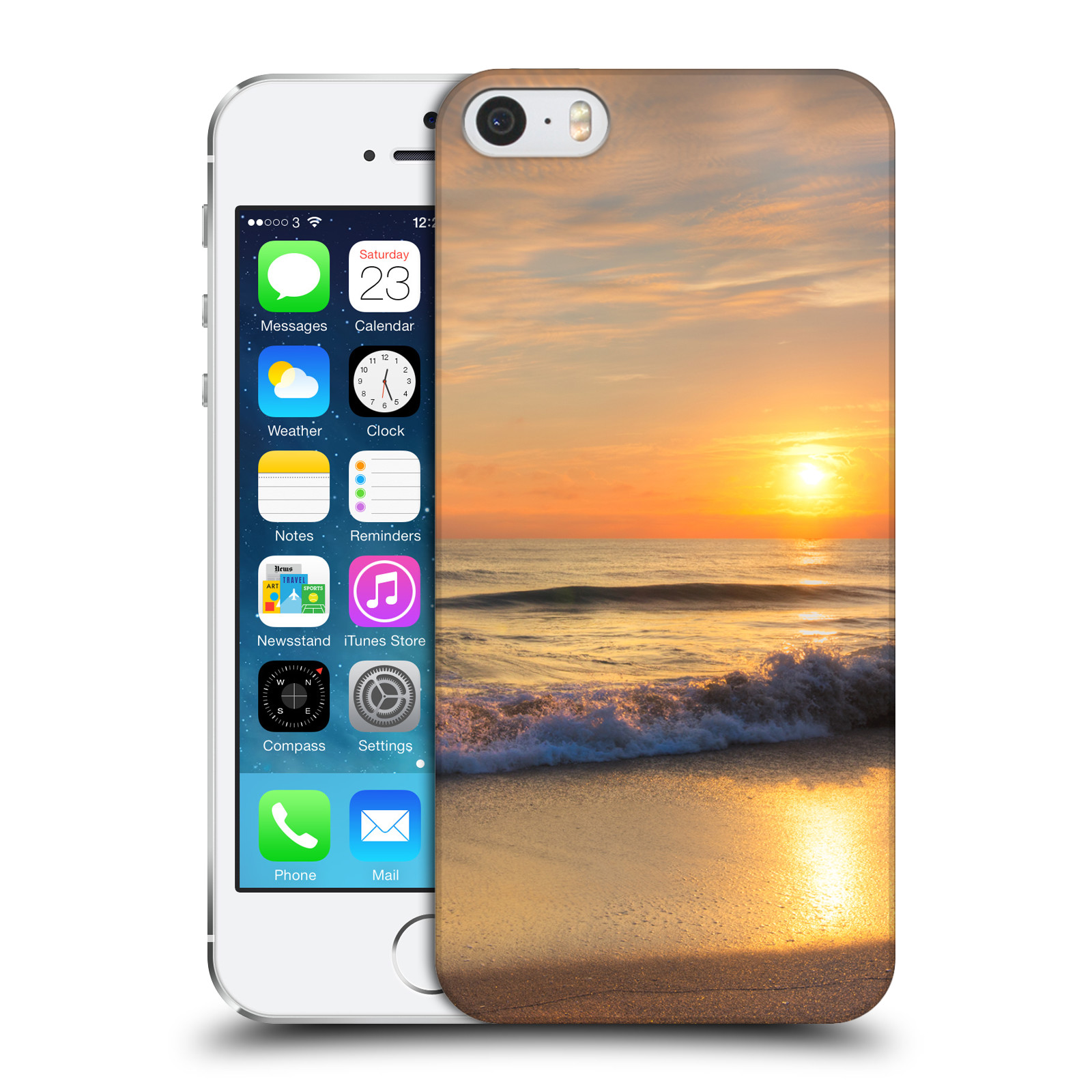 Zadní obal pro mobil Apple Iphone 5/5S/SE 2015 - HEAD CASE - Krásy přirody - Nádherná pláž