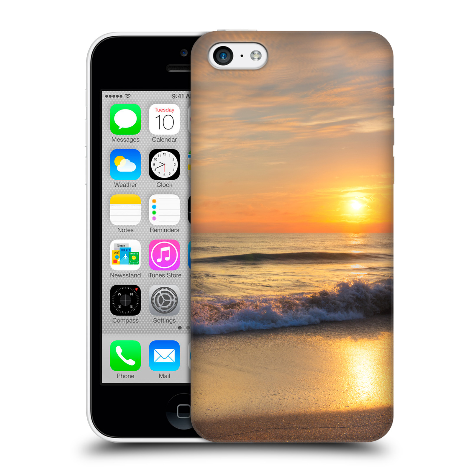 Zadní obal pro mobil Apple Iphone 5C - HEAD CASE - Krásy přirody - Nádherná pláž