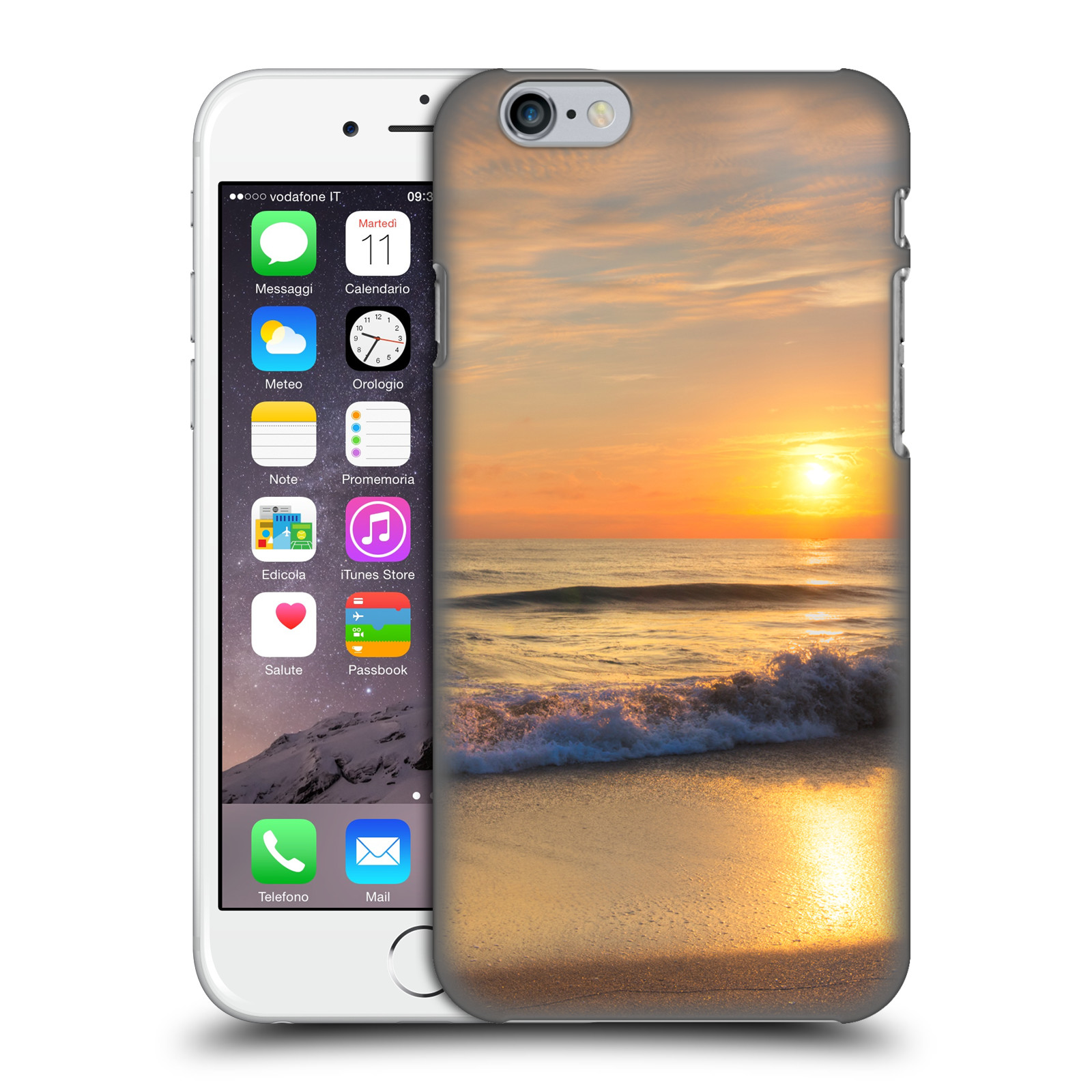Zadní obal pro mobil Apple Iphone 6/6S - HEAD CASE - Krásy přirody - Nádherná pláž