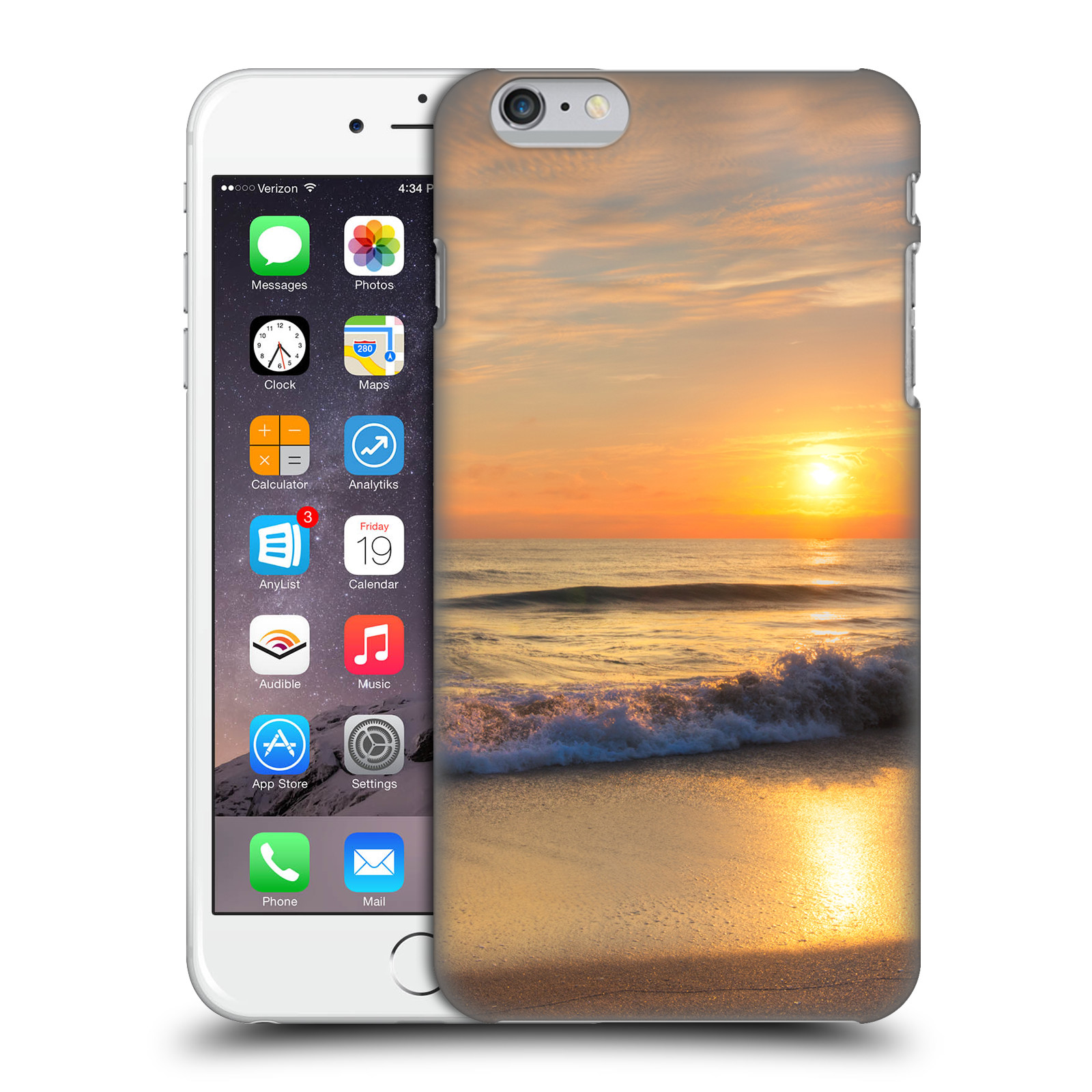 Zadní obal pro mobil Apple Iphone 6 PLUS / 6S PLUS - HEAD CASE - Krásy přirody - Nádherná pláž