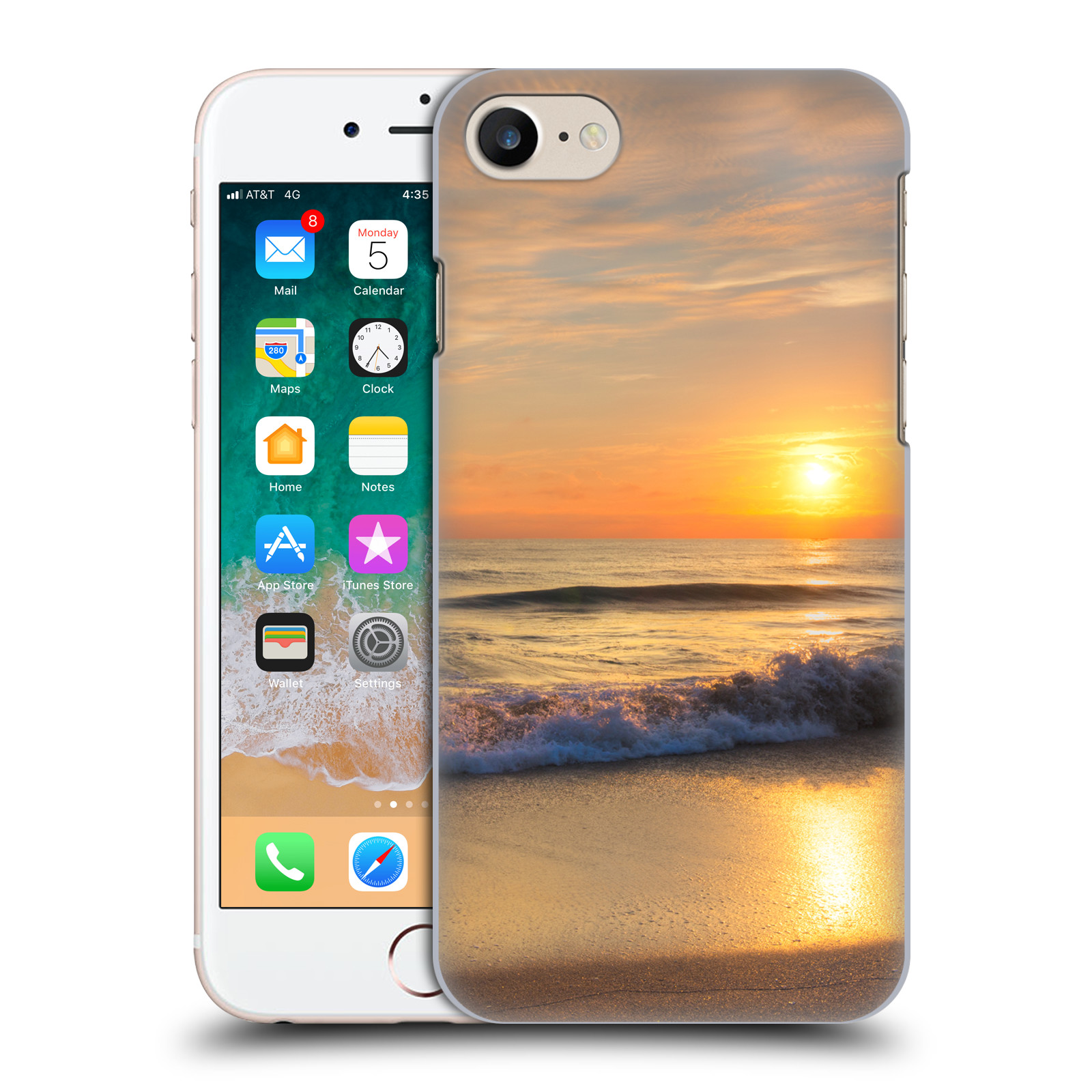 Zadní obal pro mobil Apple Iphone 7/8/SE2020 - HEAD CASE - Krásy přirody - Nádherná pláž