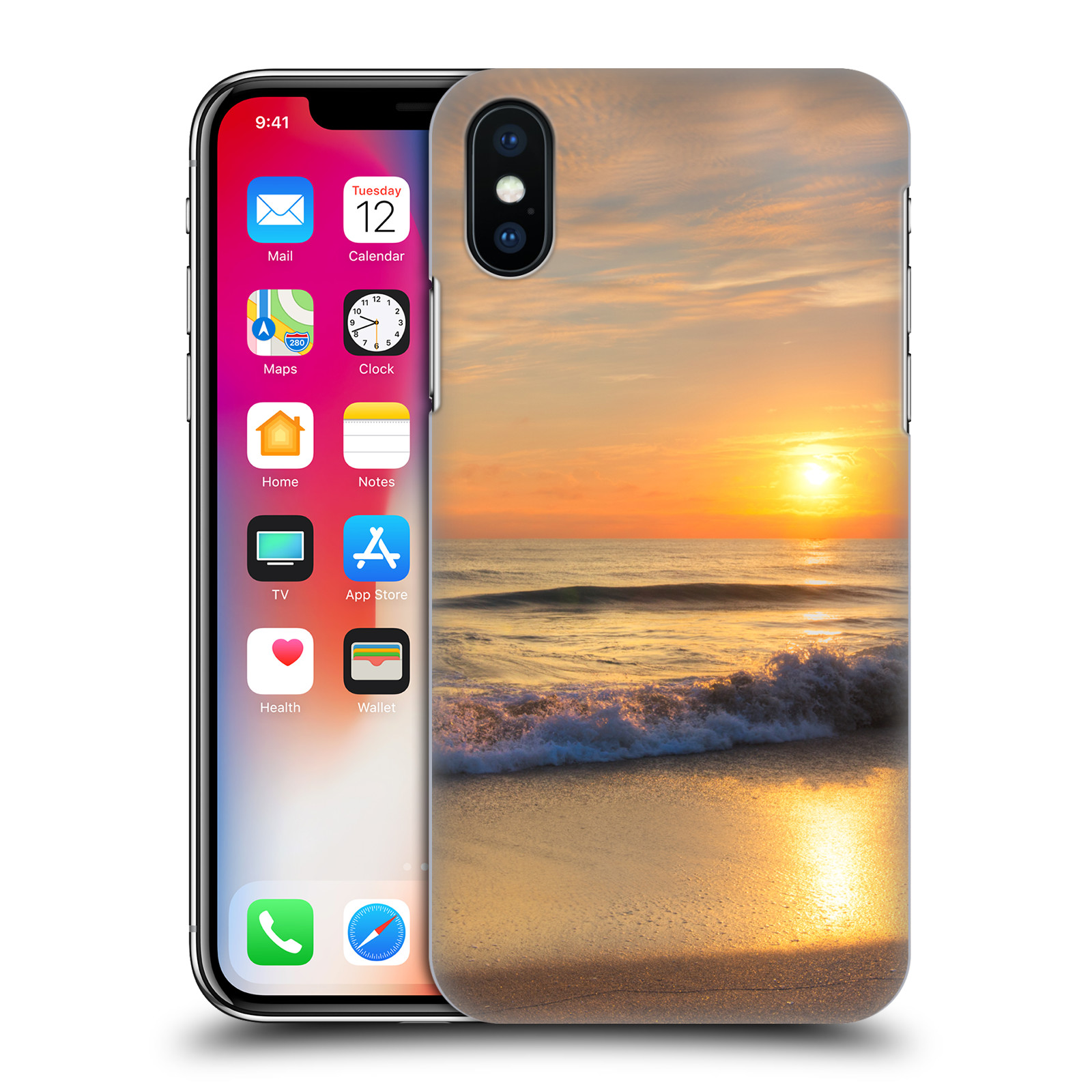 Zadní obal pro mobil Apple Iphone X / XS - HEAD CASE - Krásy přirody - Nádherná pláž