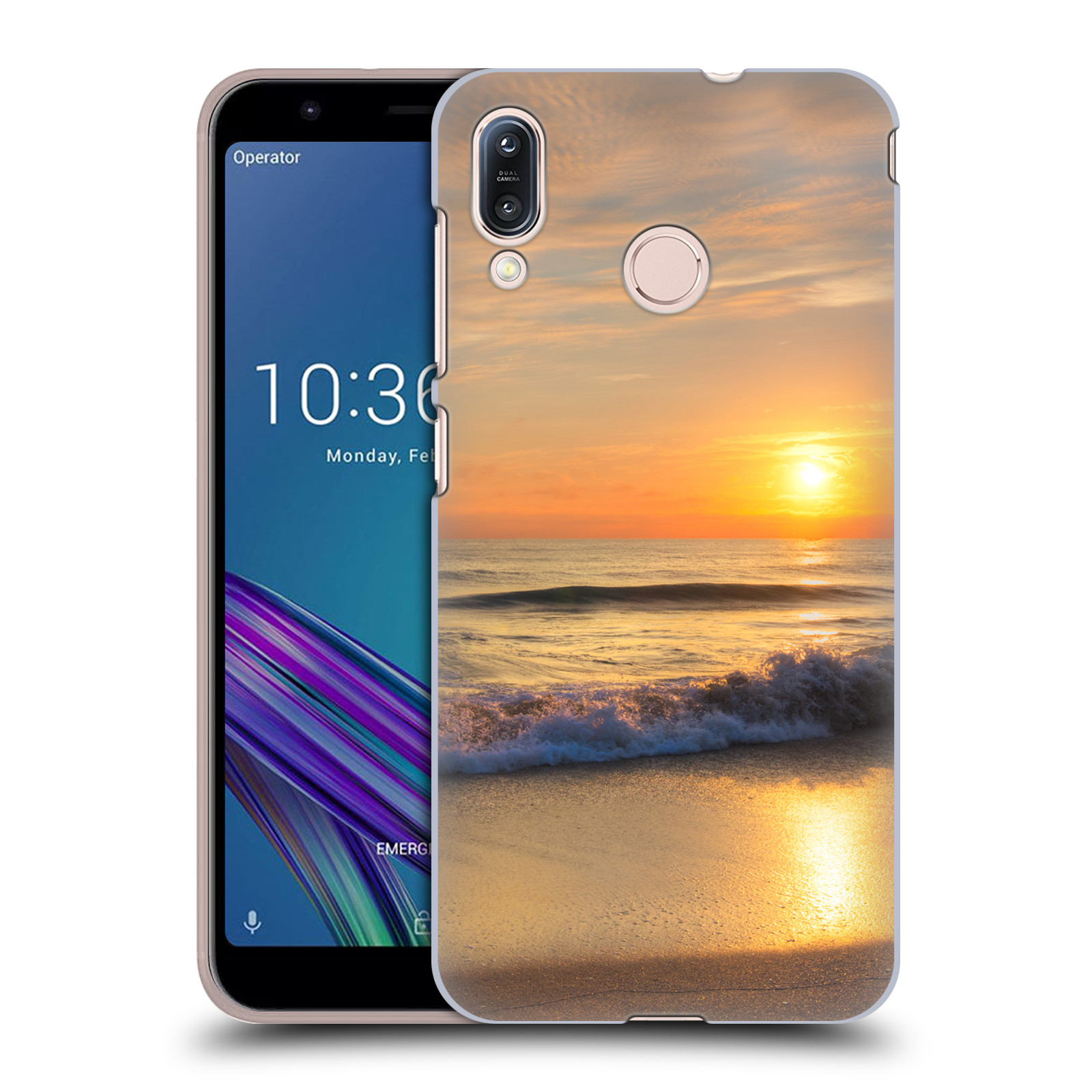 Zadní obal pro mobil Asus Zenfone Max (M1) ZB555KL - HEAD CASE - Krásy přirody - Nádherná pláž