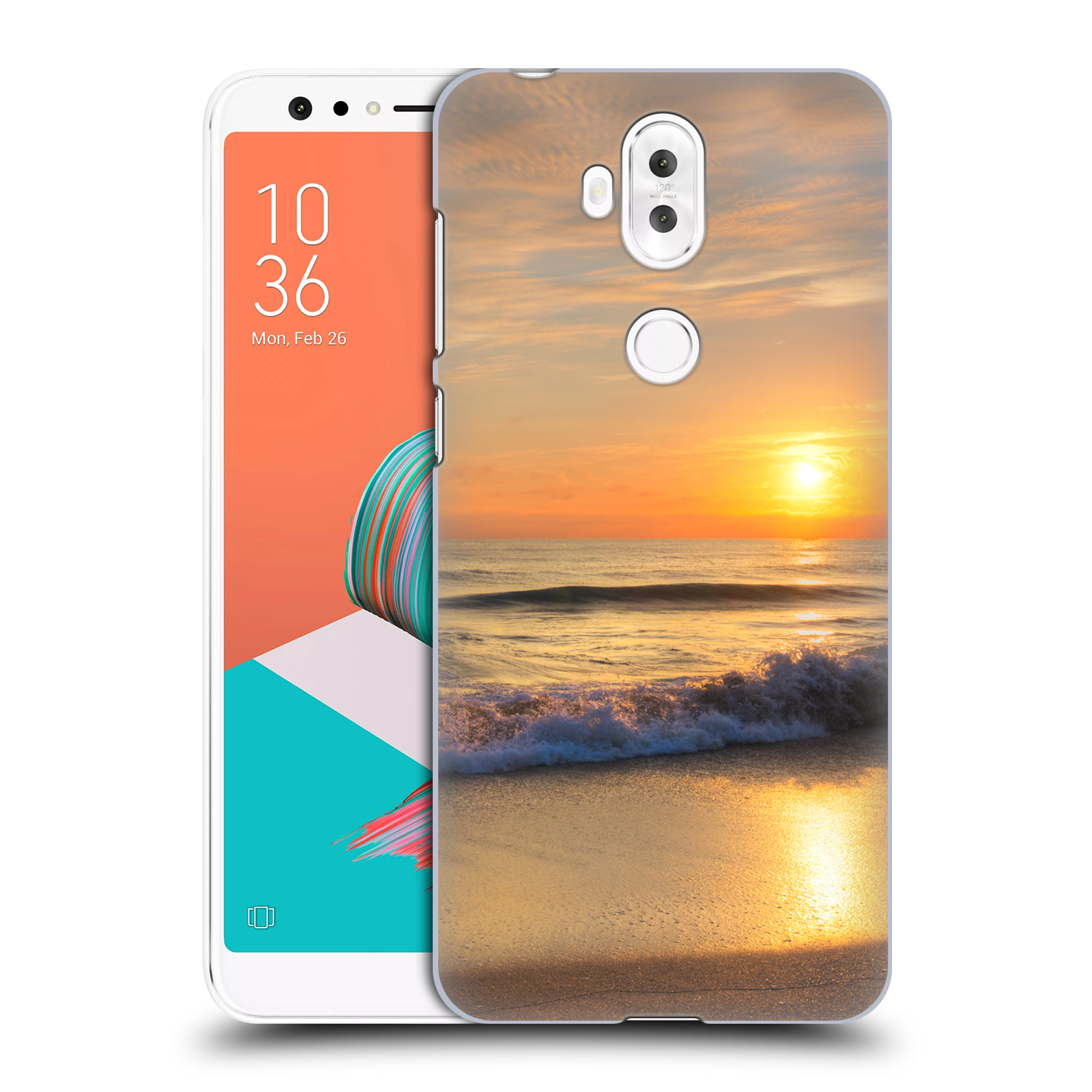 Zadní obal pro mobil Asus Zenfone 5 Lite ZC600KL - HEAD CASE - Krásy přirody - Nádherná pláž