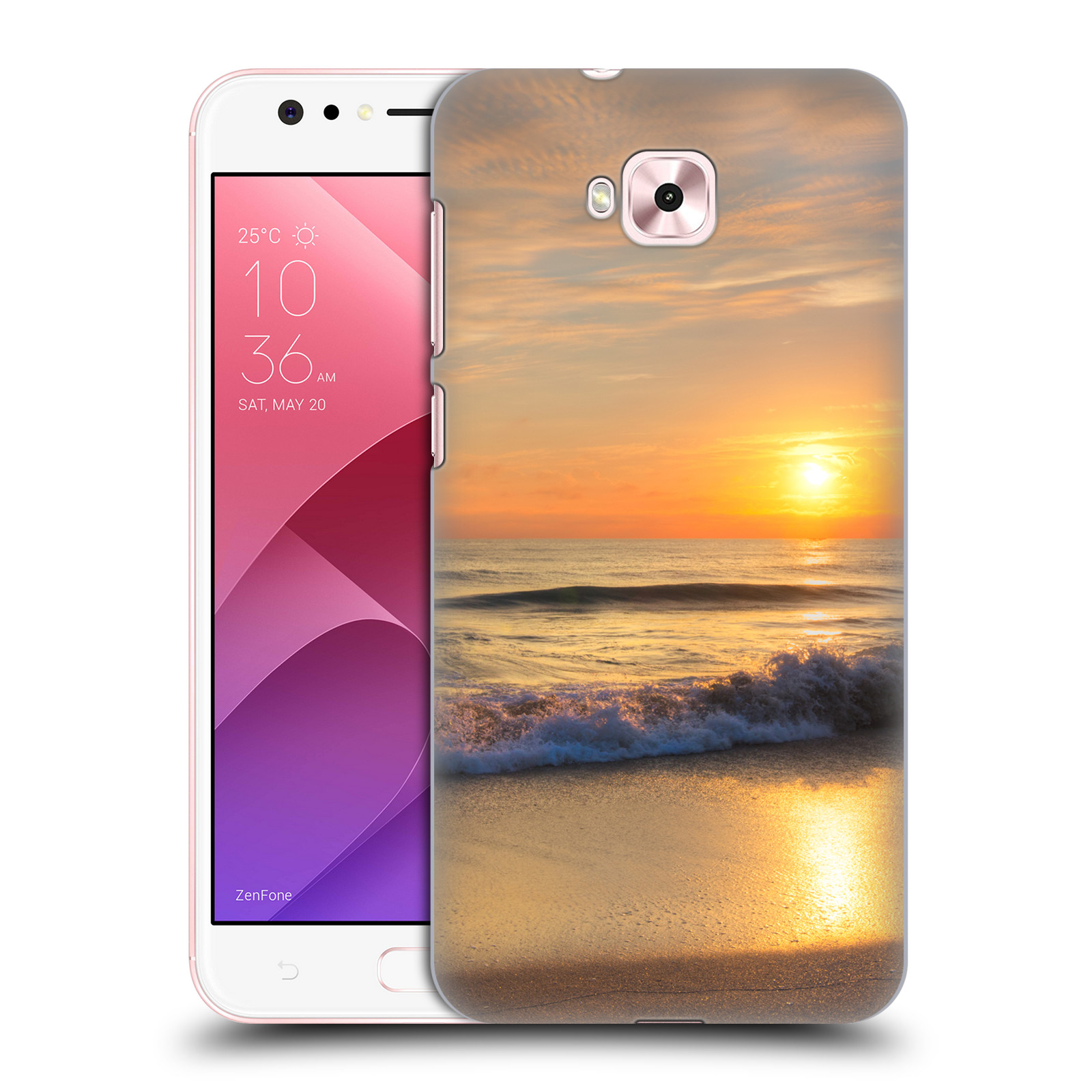 Zadní obal pro mobil Asus Zenfone 4 Selfie ZD553KL - HEAD CASE - Krásy přirody - Nádherná pláž