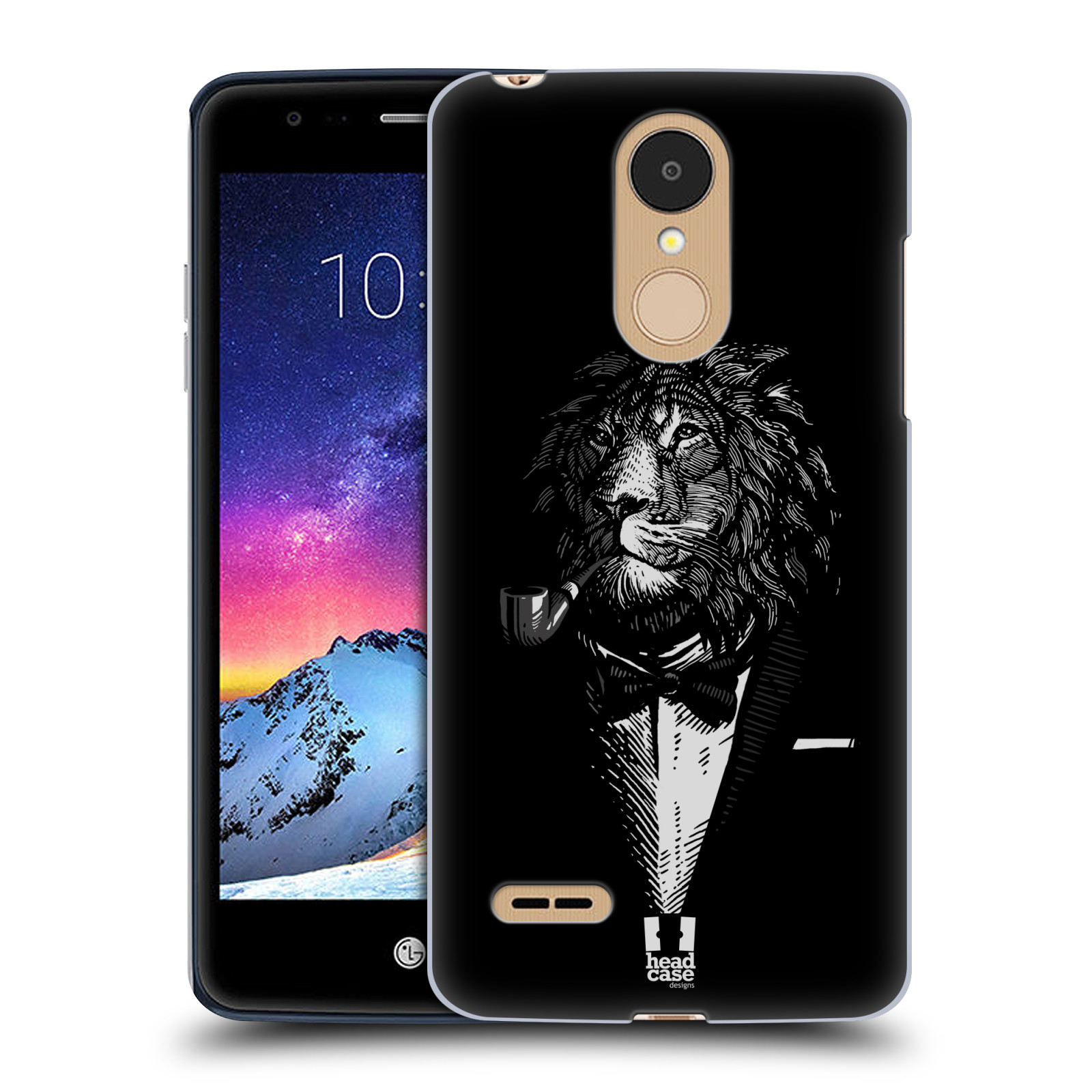 HEAD CASE plastový obal na mobil LG K9 / K8 2018 vzor Zvíře v obleku lev