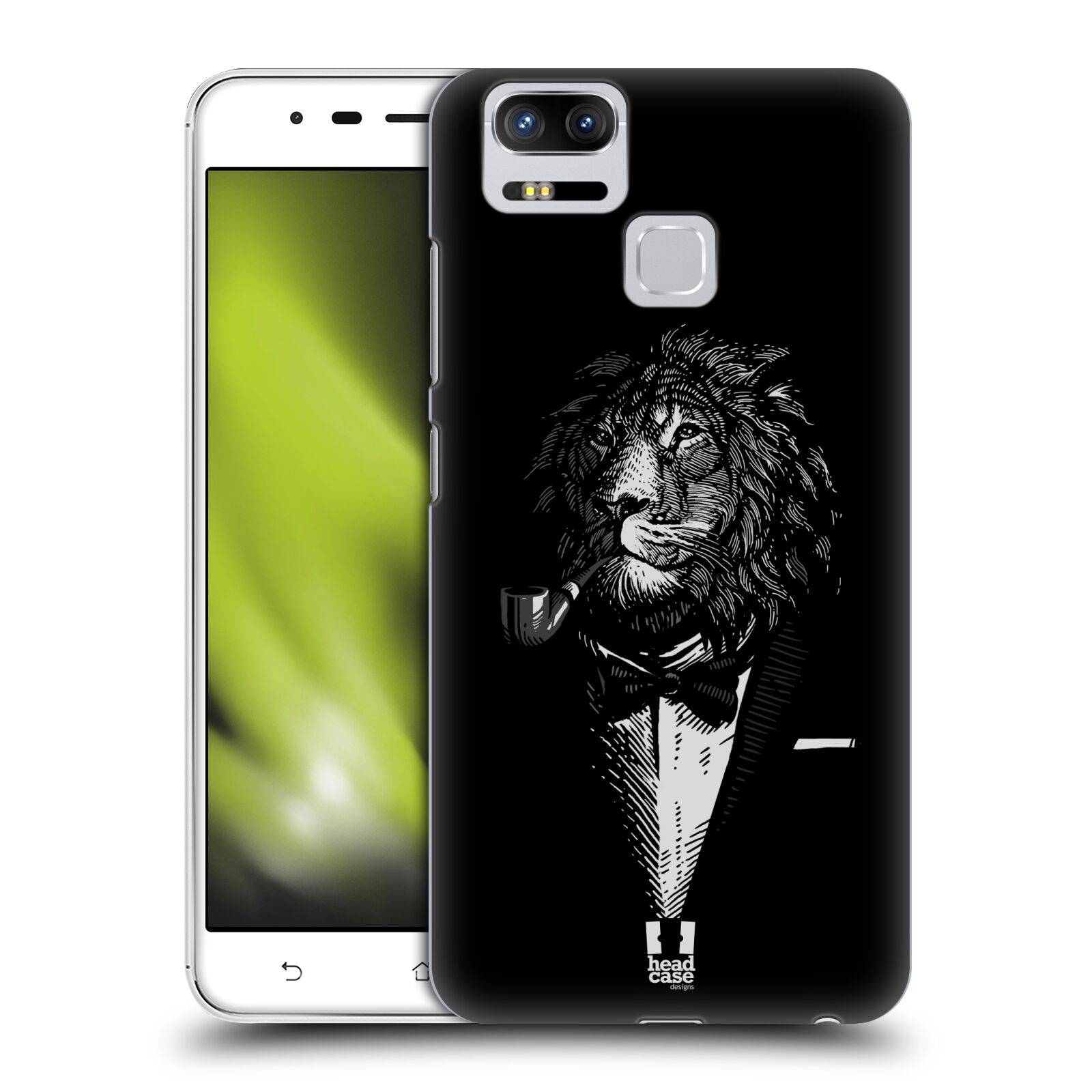 HEAD CASE plastový obal na mobil Asus Zenfone 3 Zoom ZE553KL vzor Zvíře v obleku lev