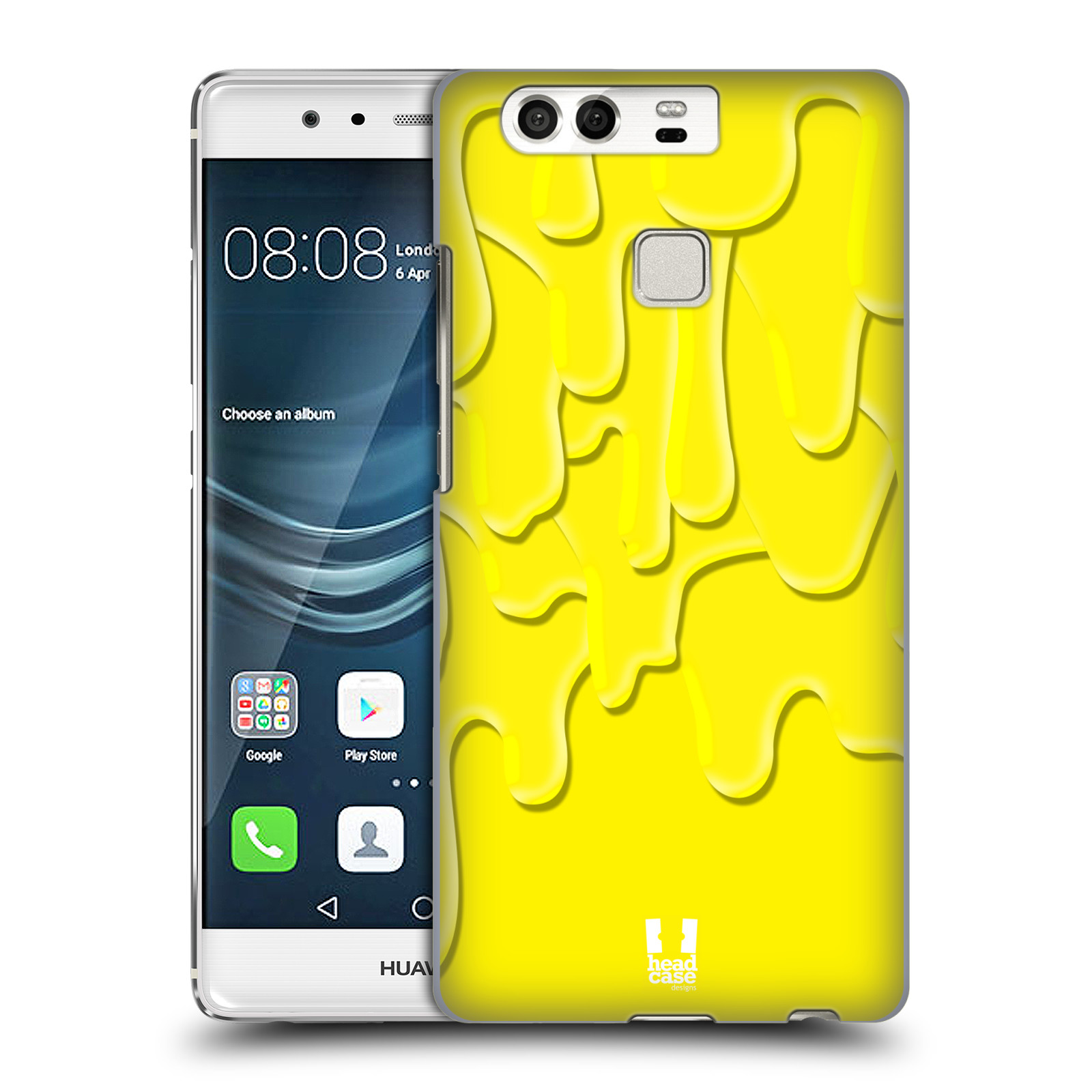HEAD CASE plastový obal na mobil Huawei P9 / P9 DUAL SIM vzor Barevná záplava žlutá