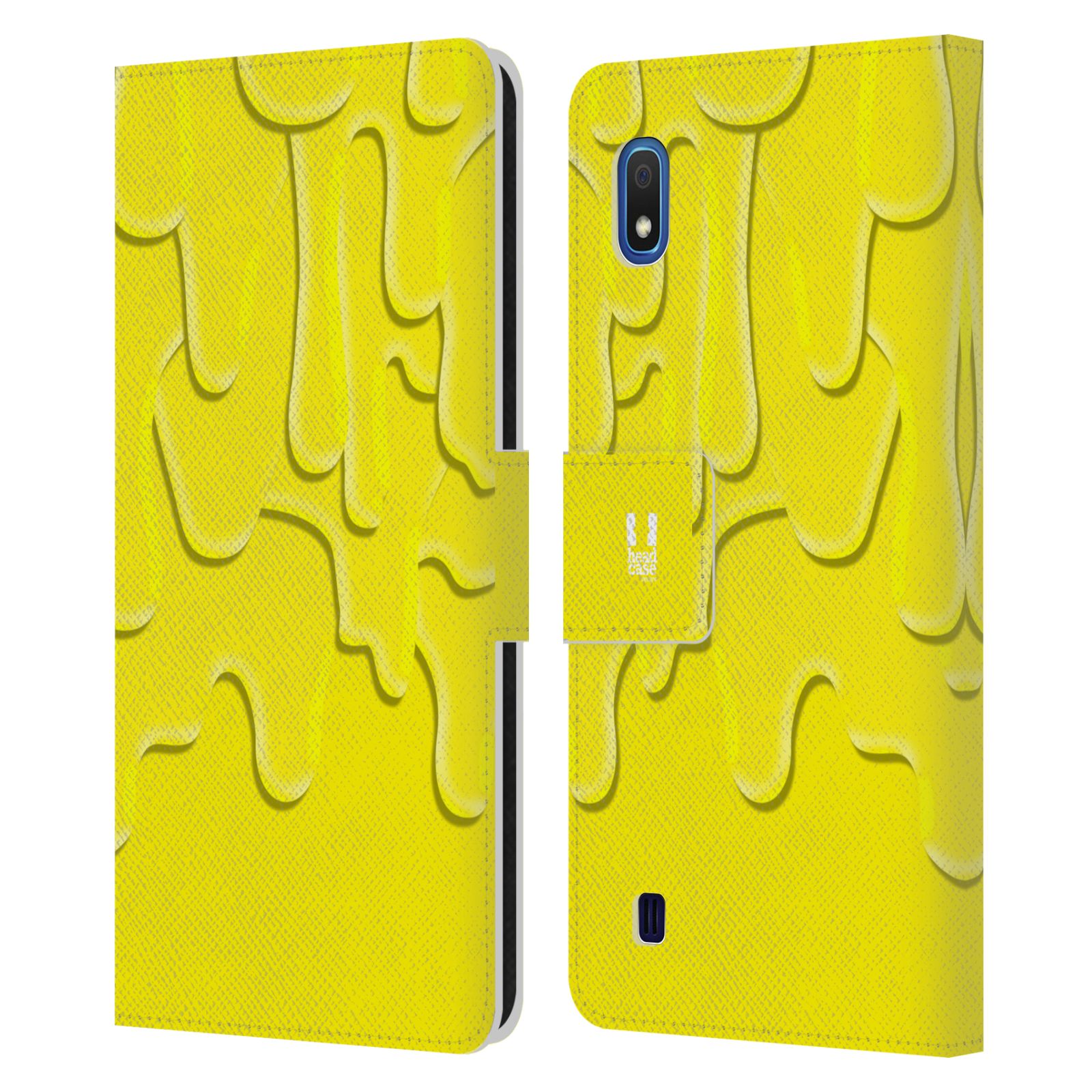 Pouzdro na mobil Samsung Galaxy A10 ZÁPLAVA BARVA žlutá