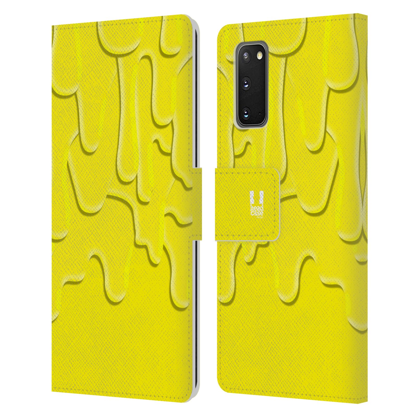 Pouzdro na mobil Samsung Galaxy S20 ZÁPLAVA BARVA žlutá