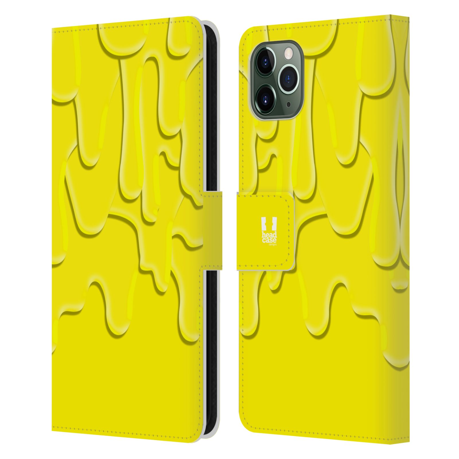 Pouzdro na mobil Apple Iphone 11 PRO MAX ZÁPLAVA BARVA žlutá