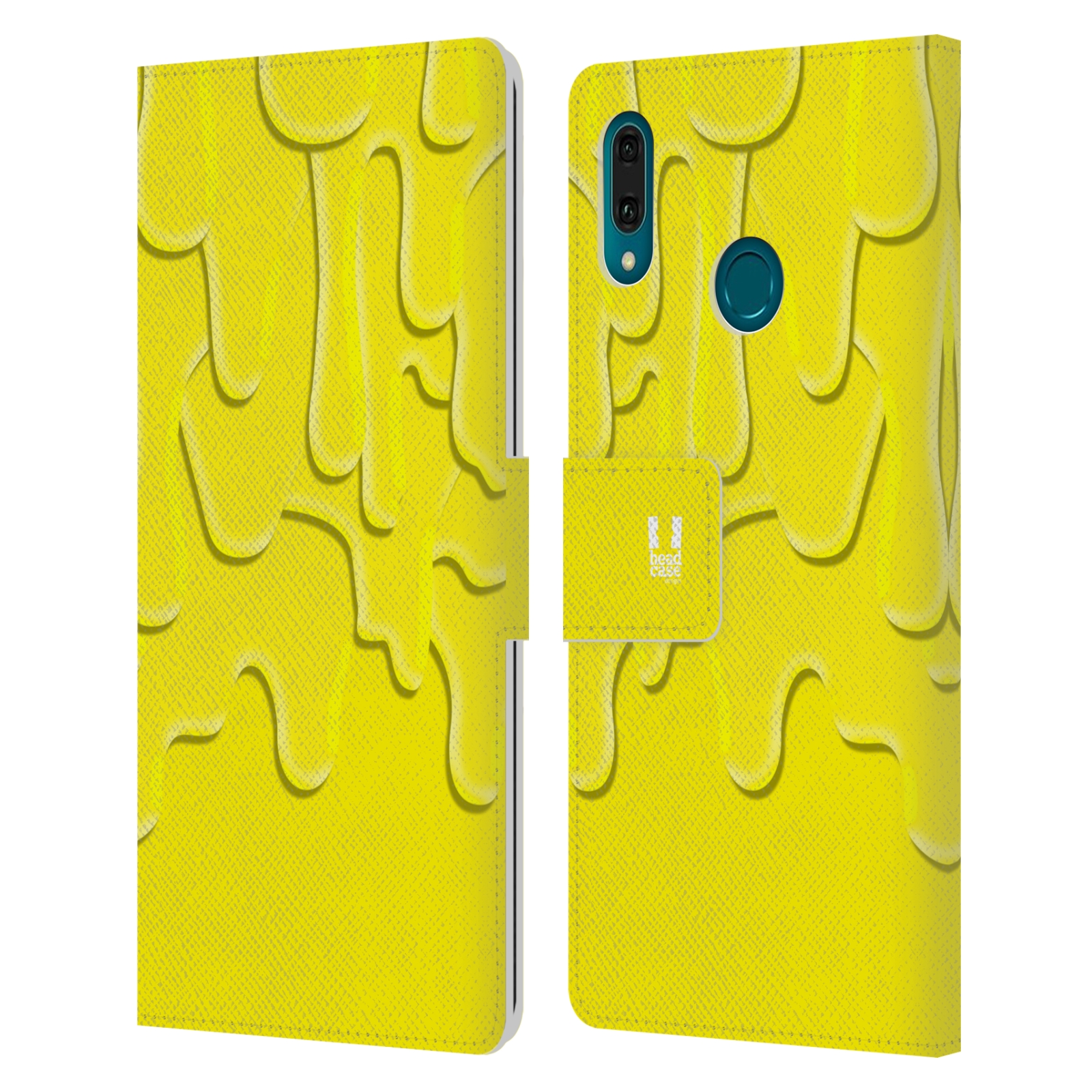 Pouzdro na mobil Huawei Y9 2019 ZÁPLAVA BARVA žlutá