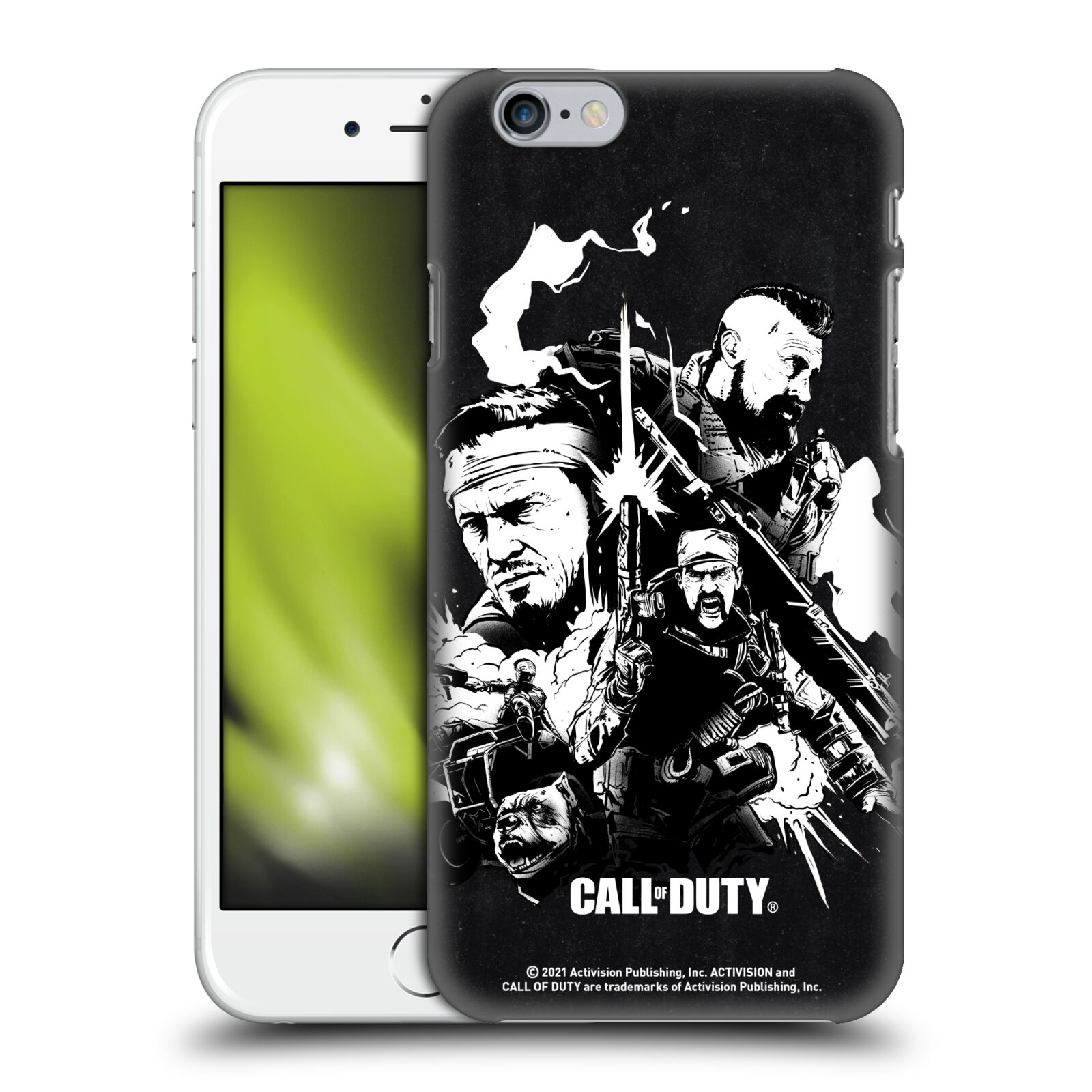 Zadní obal pro mobil Apple Iphone 6/6S - HEAD CASE - Call of Duty - Bojovníci