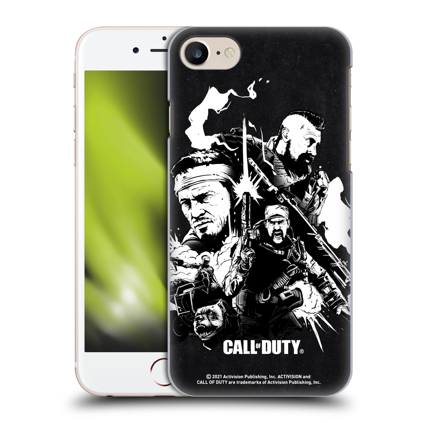 Zadní obal pro mobil Apple Iphone 7/8/SE2020 - HEAD CASE - Call of Duty - Bojovníci