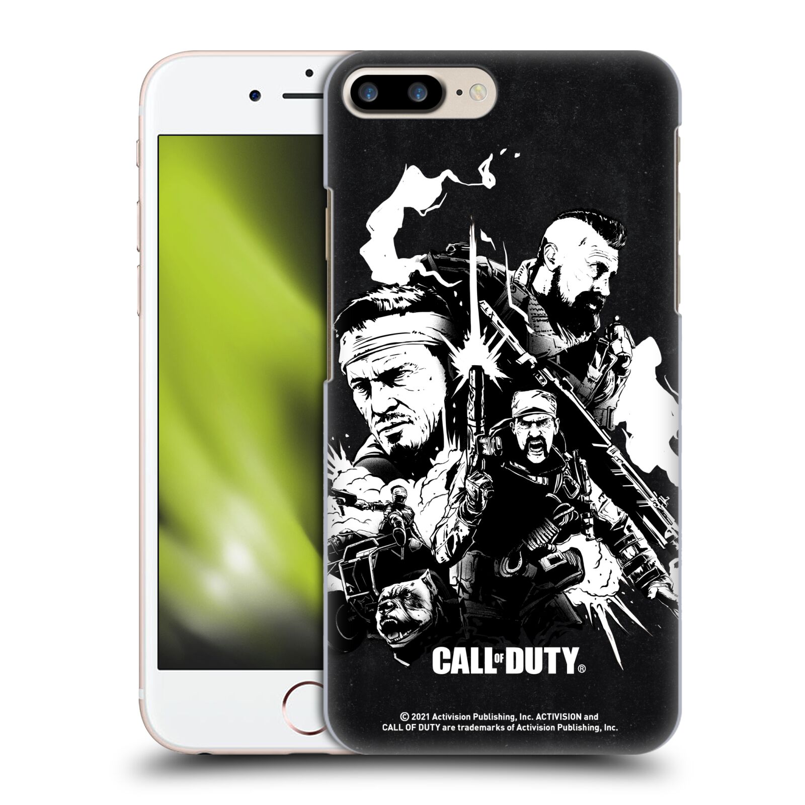 Zadní obal pro mobil Apple Iphone 7+ /  8+ - HEAD CASE - Call of Duty - Bojovníci