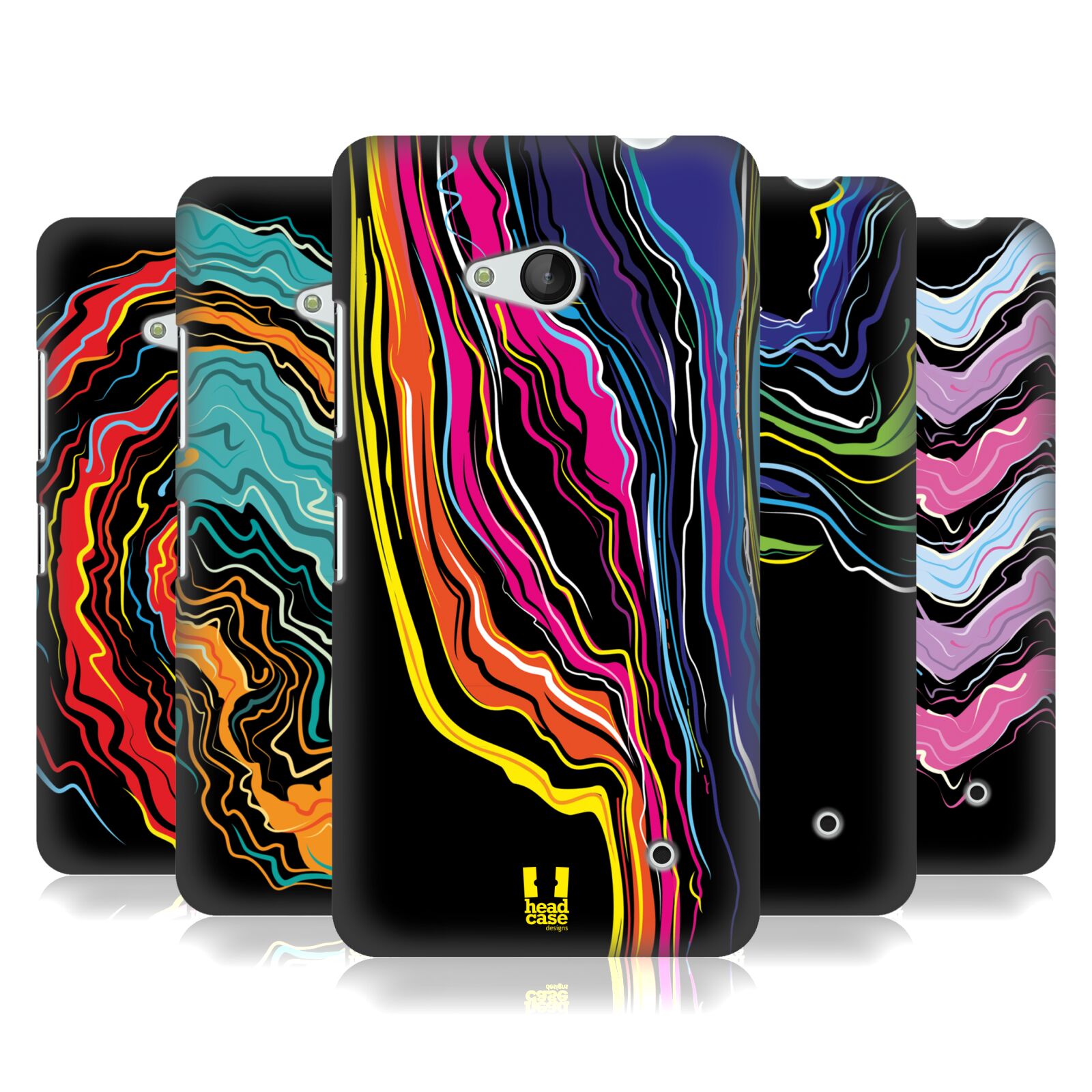HEAD-CASE-DESIGNS-COLOUR-SURGES-HARD-BACK-CASE-FOR-MICROSOFT-PHONES