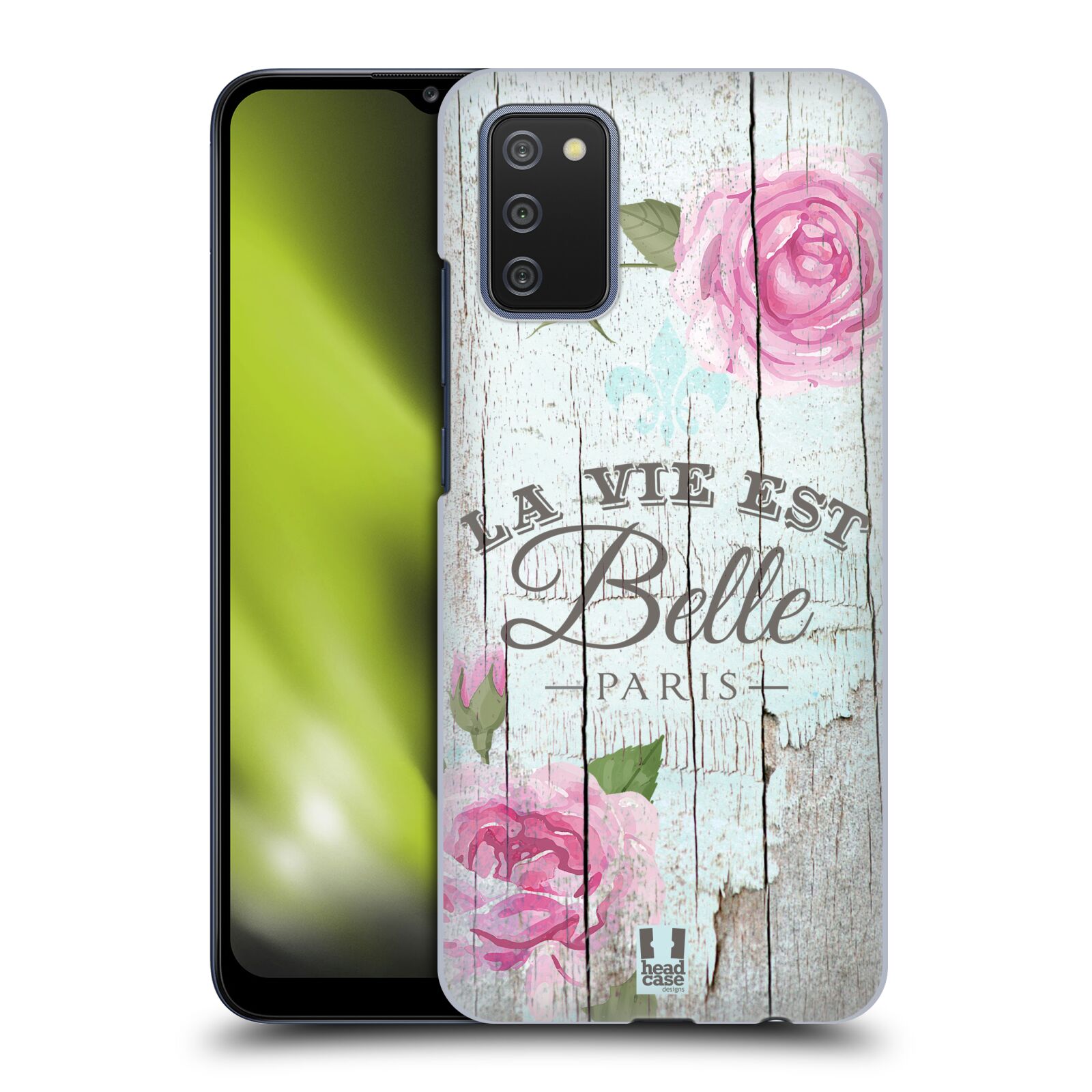 Zadní obal pro mobil Samsung Galaxy A02s / A03s - HEAD CASE - Francouzský motiv La Vie Est Belle