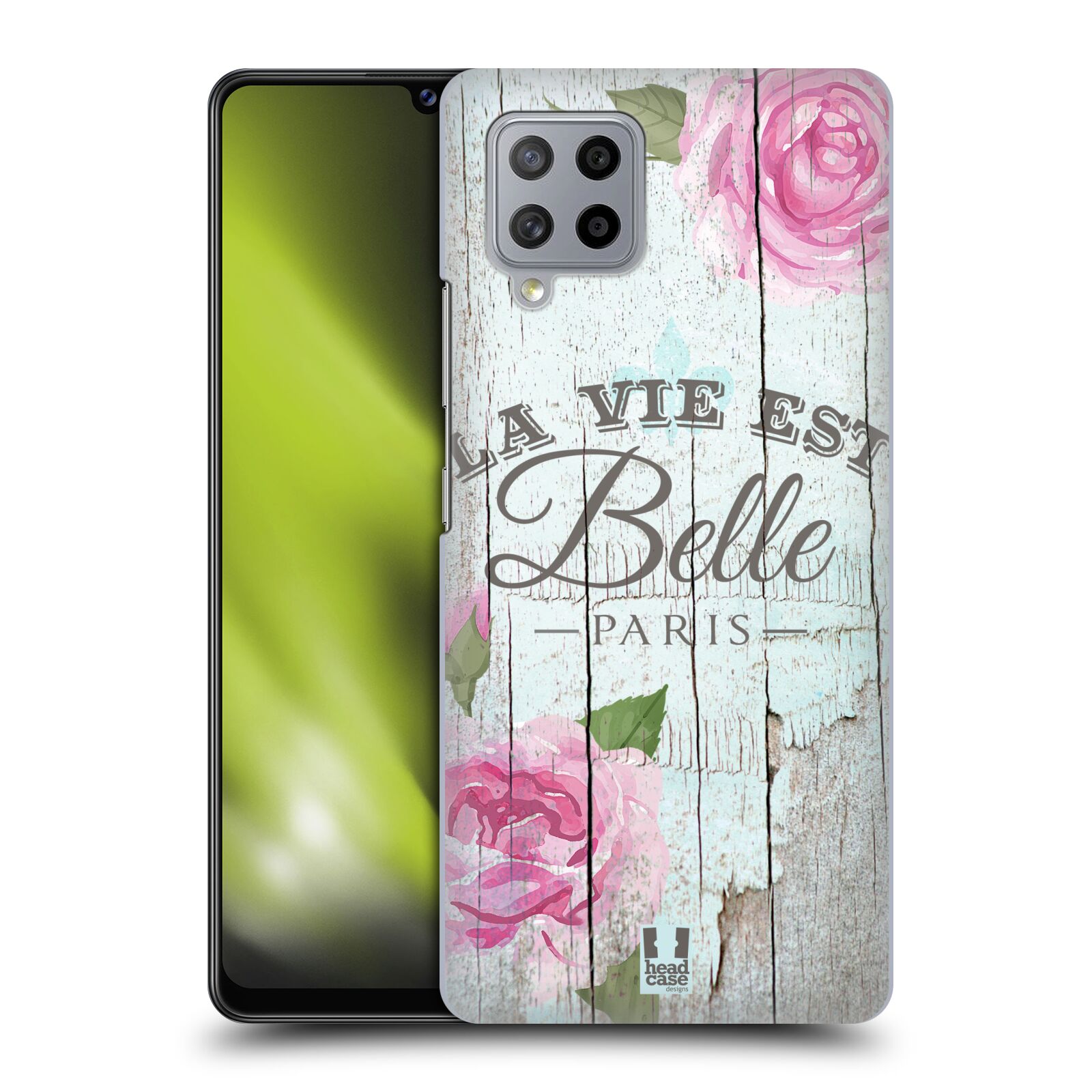 Zadní obal pro mobil Samsung Galaxy A42 5G - HEAD CASE - Francouzský motiv La Vie Est Belle