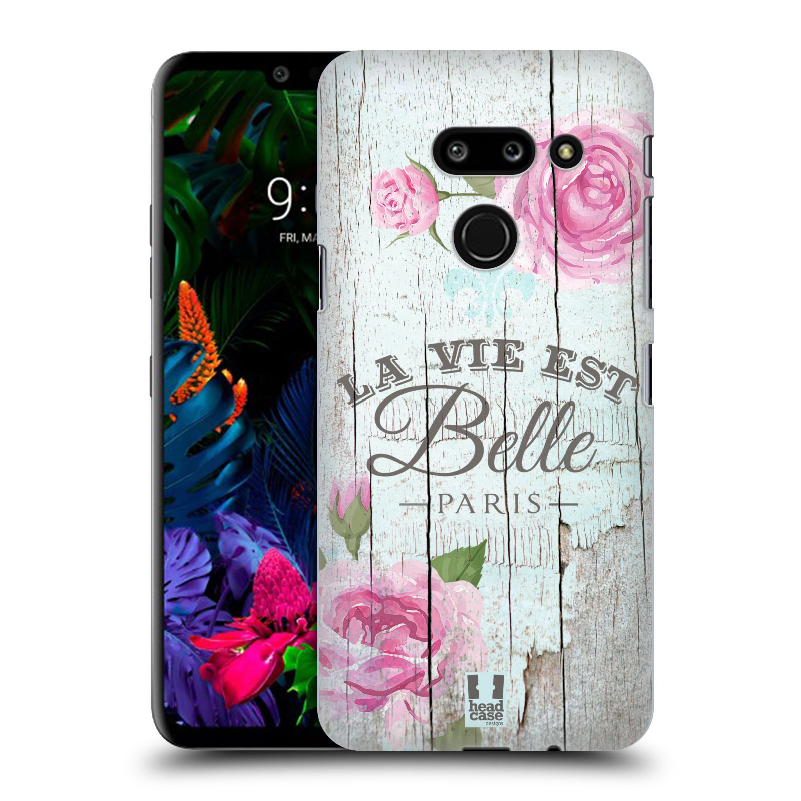 Zadní obal pro mobil LG G8 ThinQ - HEAD CASE - Francouzský motiv La Vie Est Belle