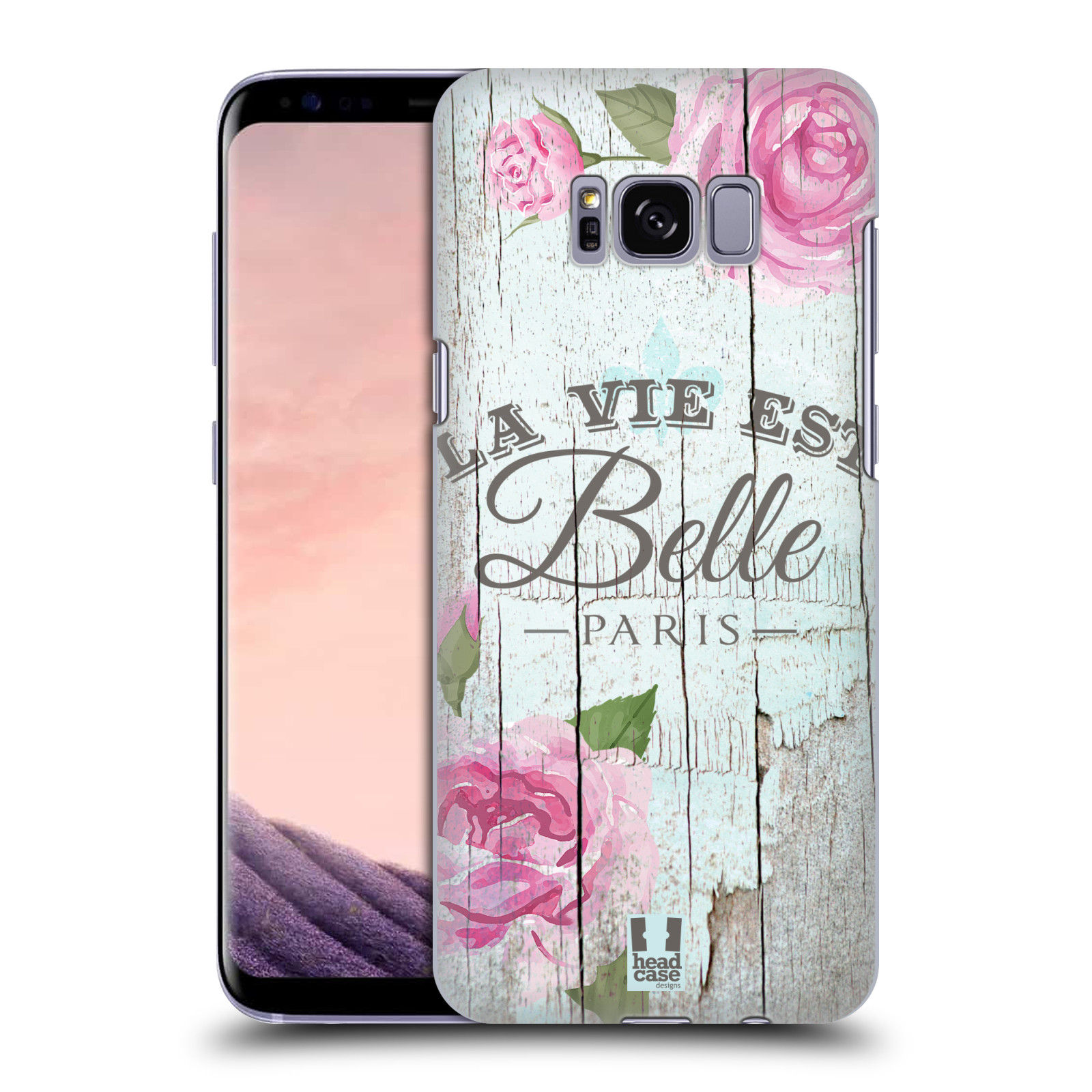 Zadní obal pro mobil Samsung Galaxy S8 - HEAD CASE - Francouzský motiv La Vie Est Belle