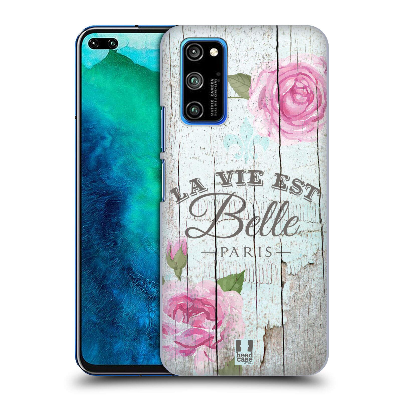 Zadní obal pro mobil Honor View 30 PRO - HEAD CASE - Francouzský motiv La Vie Est Belle