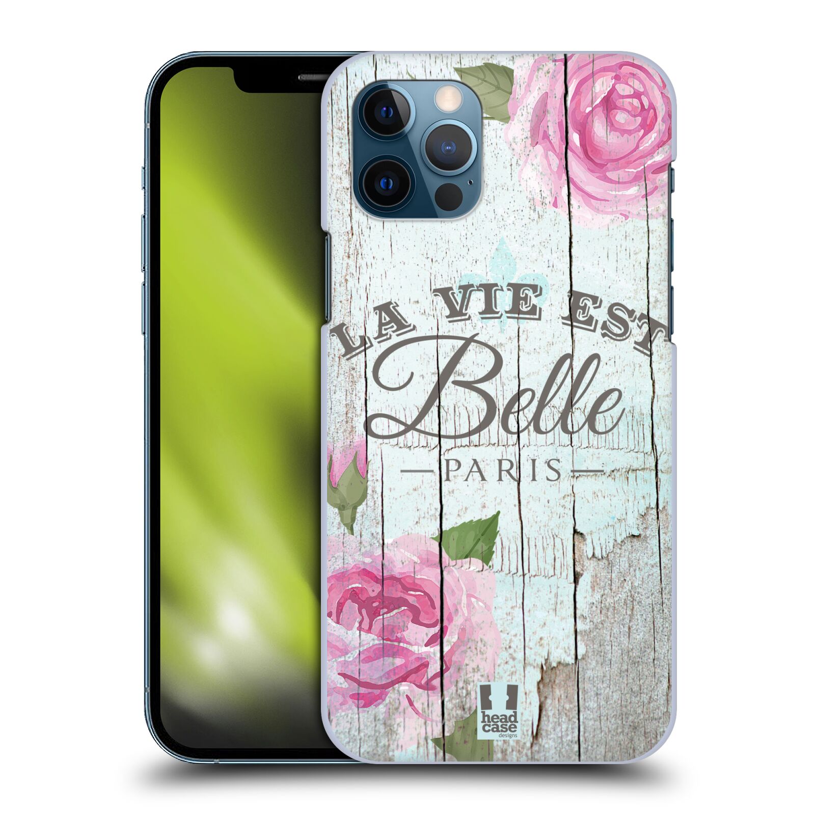 Zadní obal pro mobil Apple iPhone 12 / iPhone 12 Pro - HEAD CASE - Francouzský motiv La Vie Est Belle