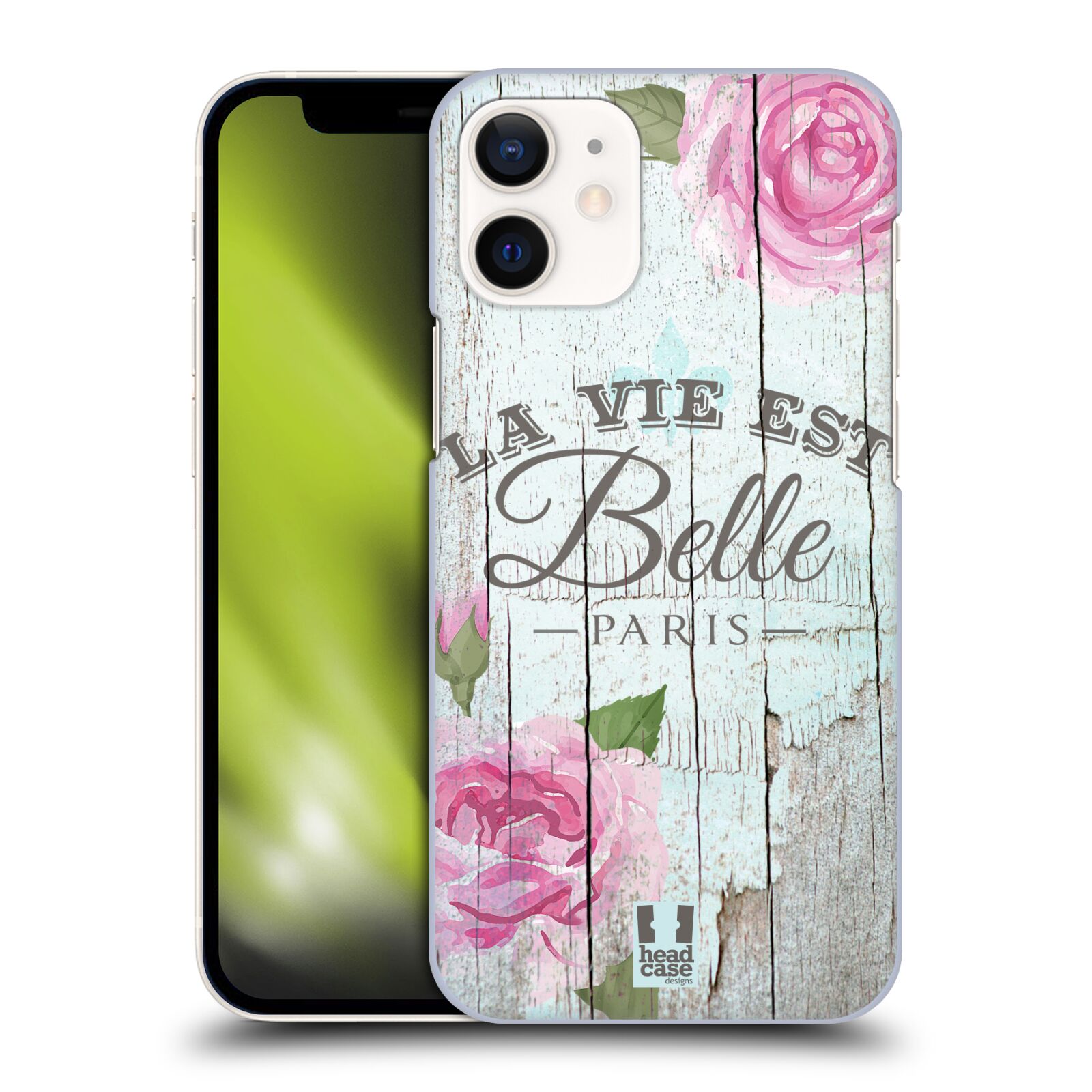 Zadní obal pro mobil Apple iPhone 12 MINI - HEAD CASE - Francouzský motiv La Vie Est Belle