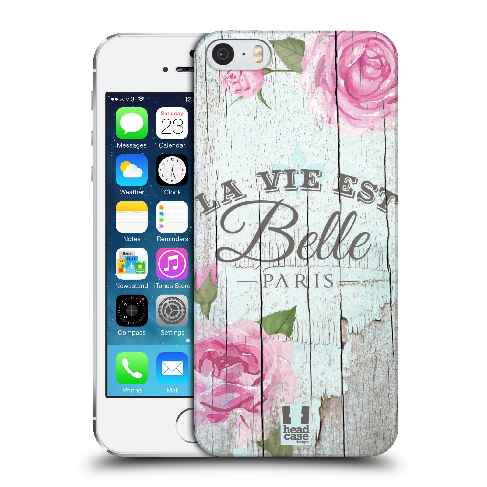 Zadní obal pro mobil Apple Iphone 5/5S/SE 2015 - HEAD CASE - Francouzský motiv La Vie Est Belle