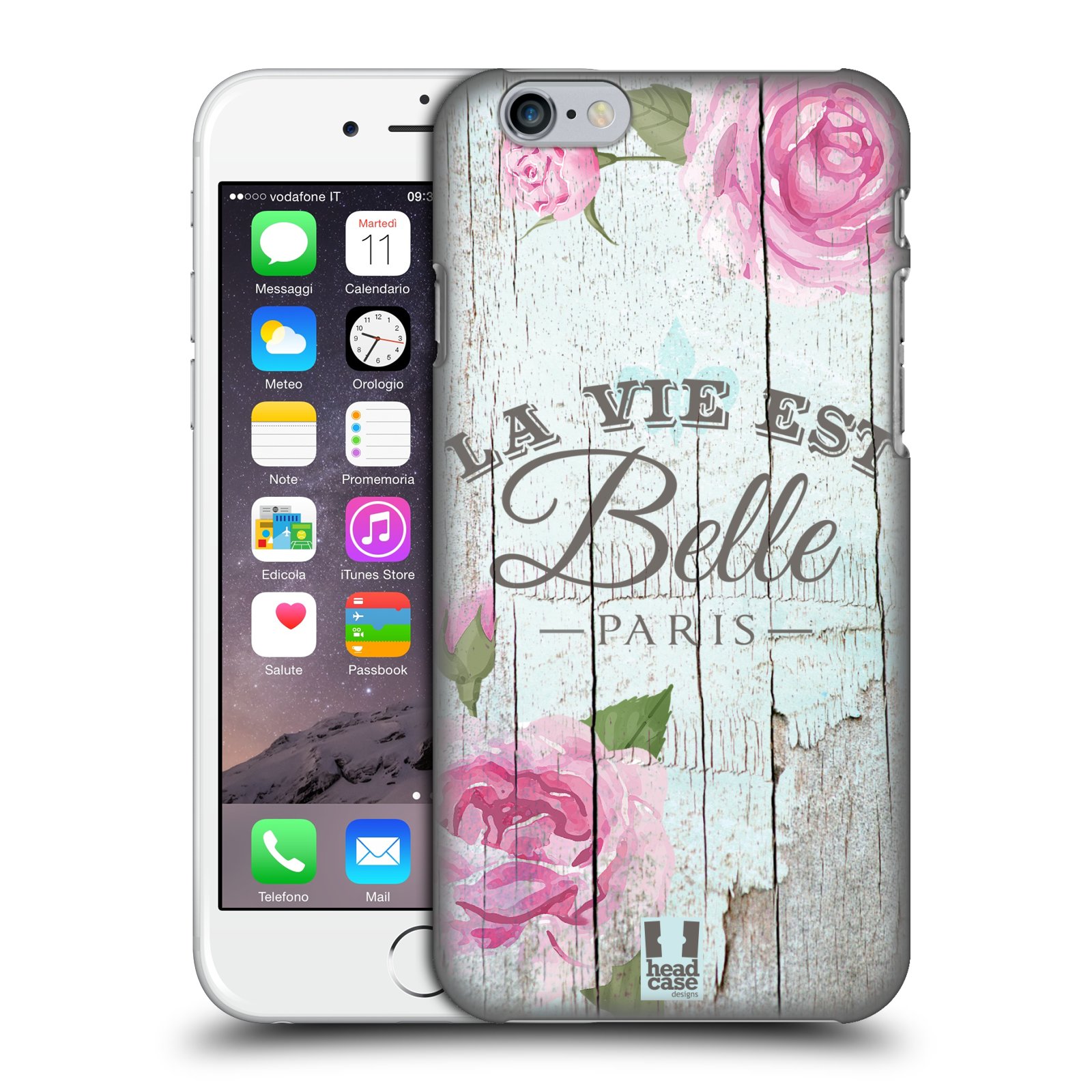 Zadní obal pro mobil Apple Iphone 6/6S - HEAD CASE - Francouzský motiv La Vie Est Belle