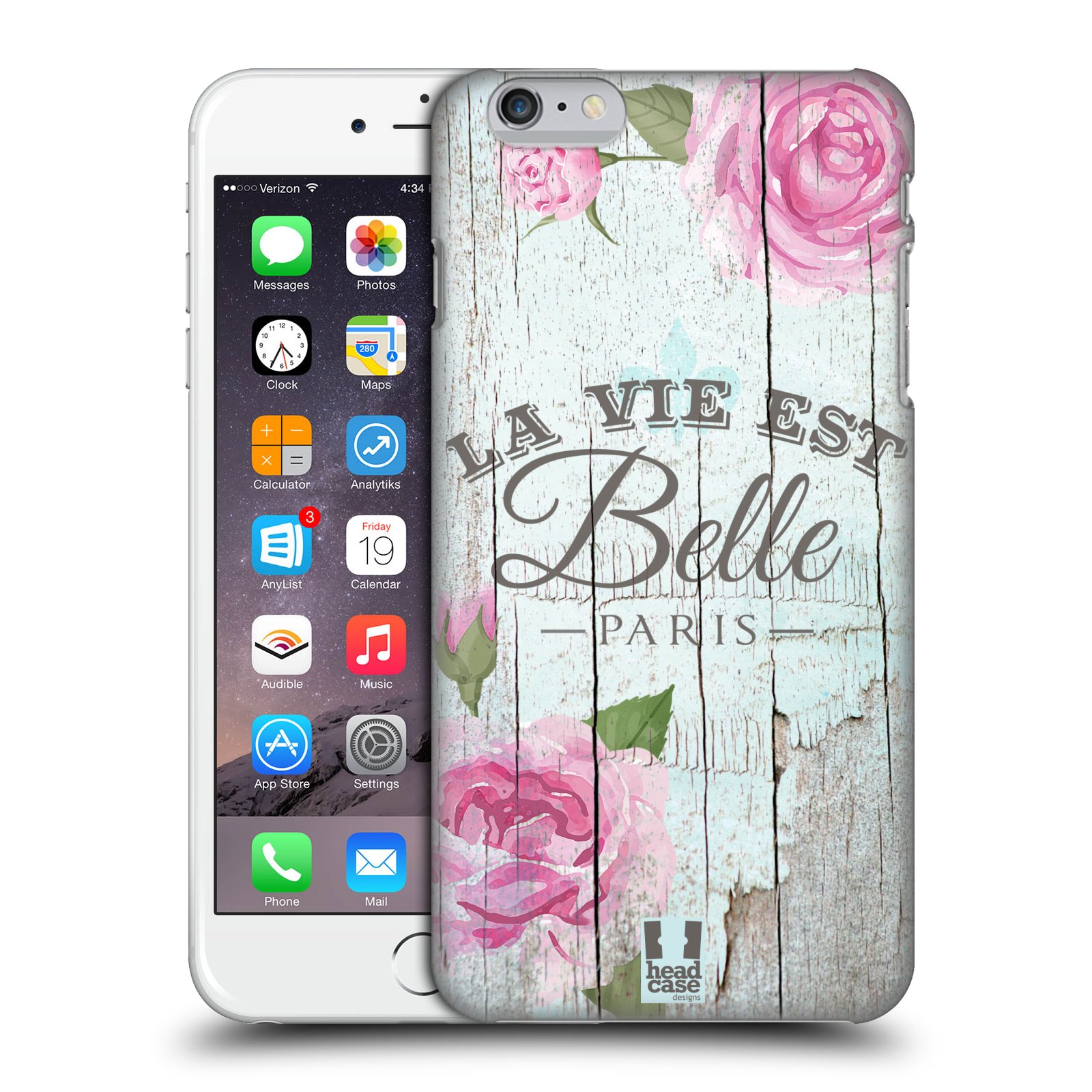 Zadní obal pro mobil Apple Iphone 6 PLUS / 6S PLUS - HEAD CASE - Francouzský motiv La Vie Est Belle
