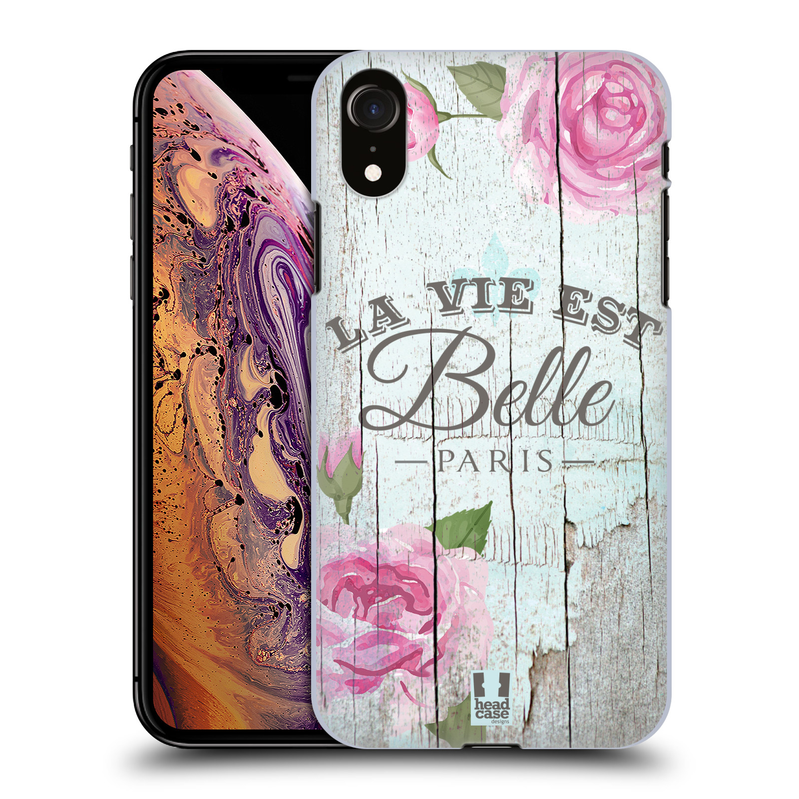 Zadní obal pro mobil Apple Iphone XR - HEAD CASE - Francouzský motiv La Vie Est Belle
