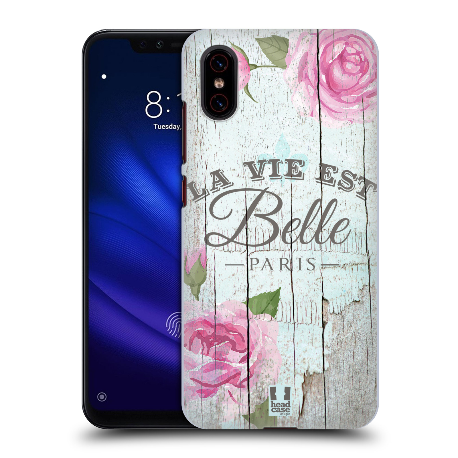 Zadní obal pro mobil Xiaomi Mi 8 PRO - HEAD CASE - Francouzský motiv La Vie Est Belle
